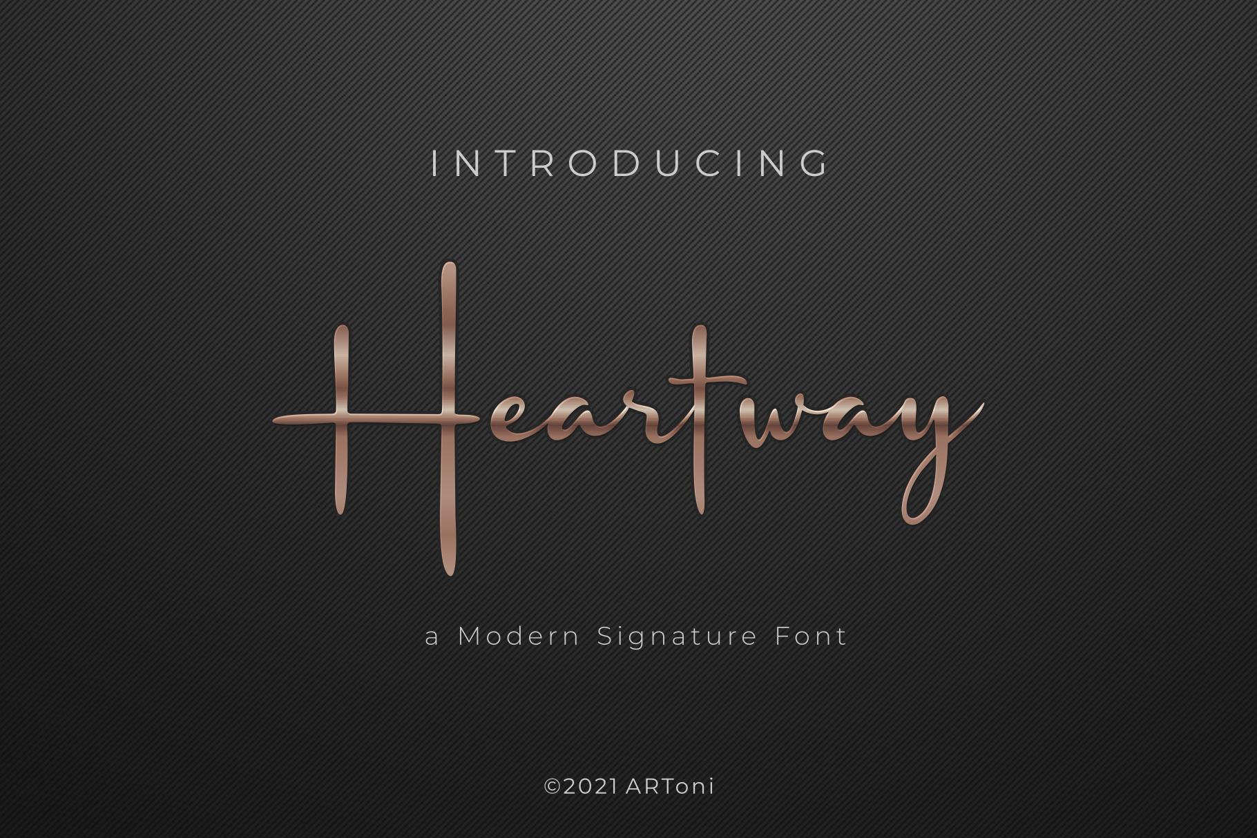 Heartway Font