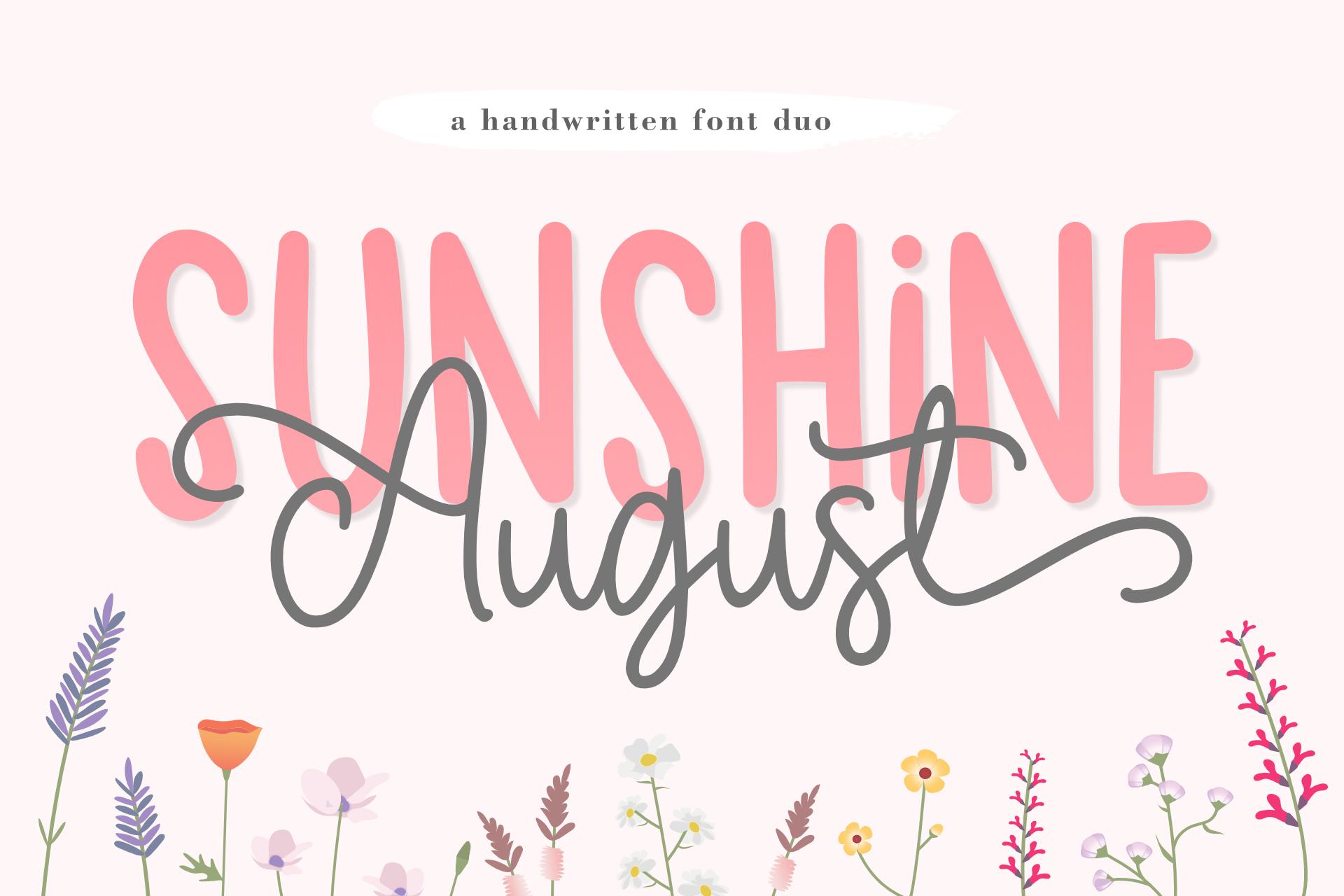 Sunshine August Font