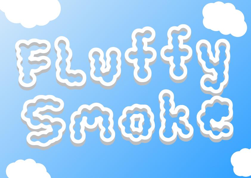 Fluffy Smoke Font