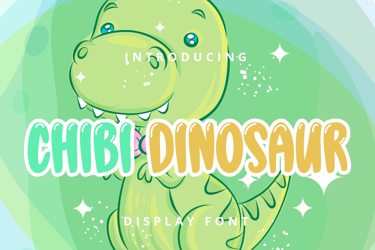 Chibi Dinosaur Font