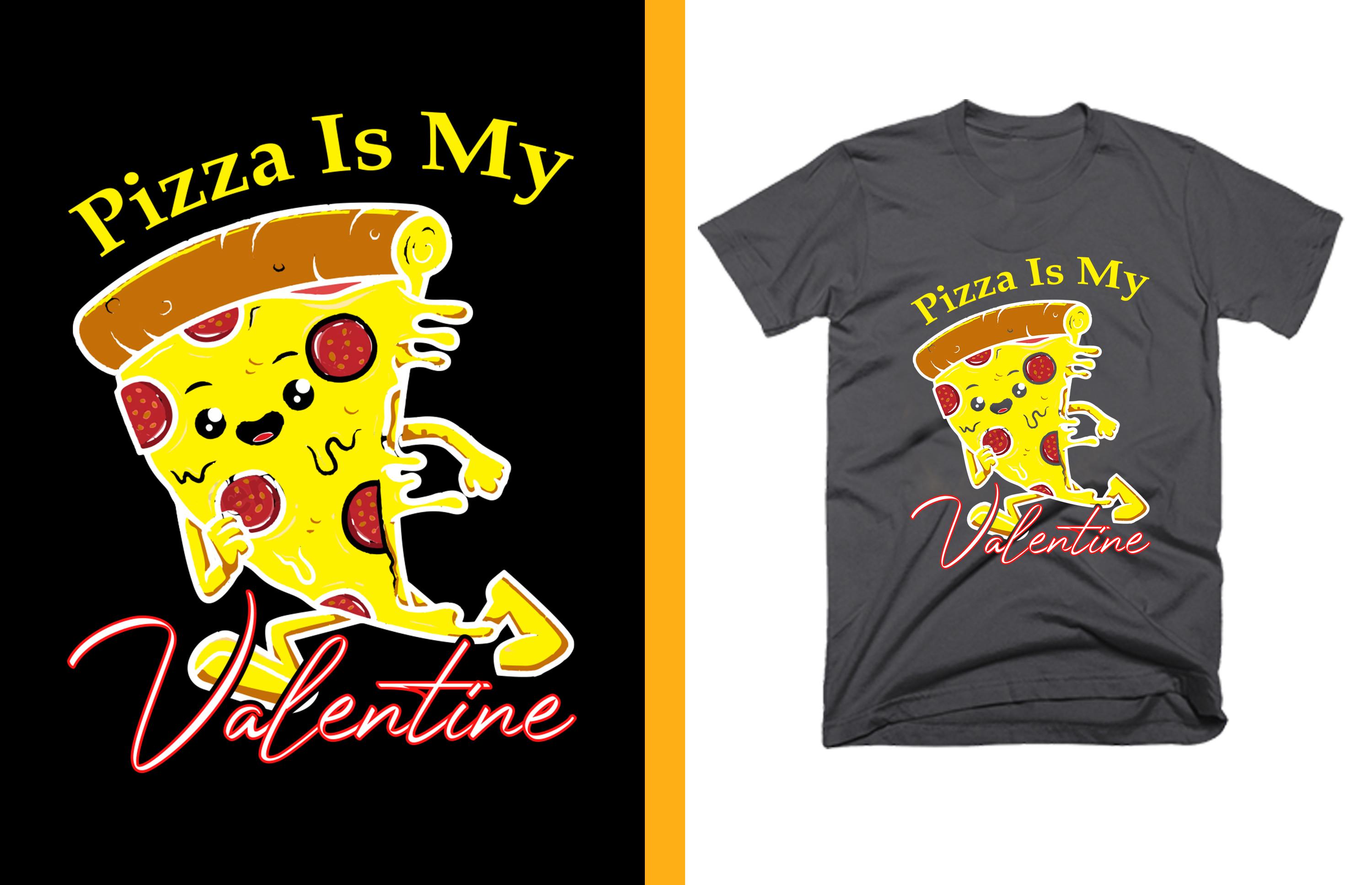 Pizza is My Valentine Design