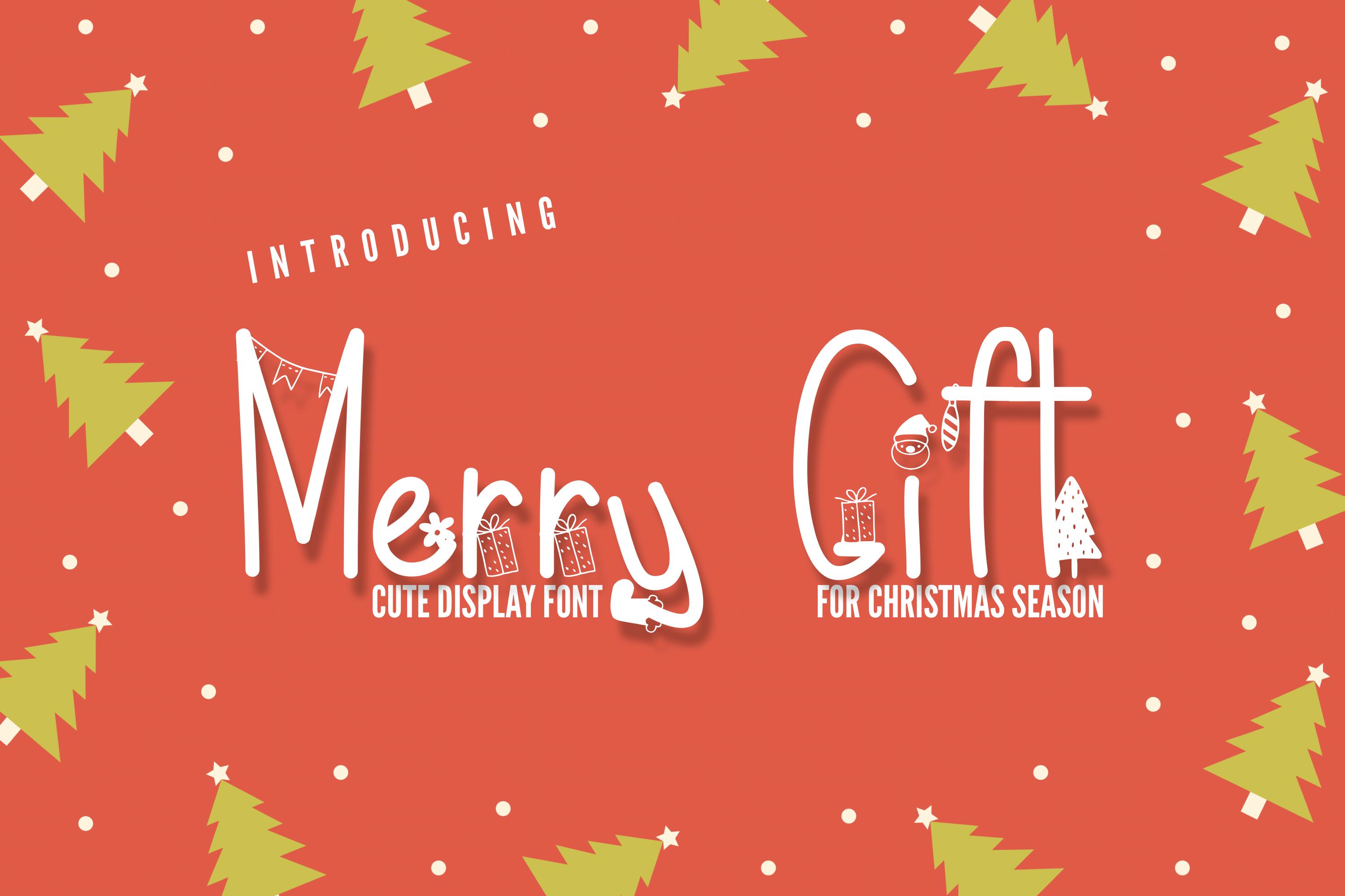Merry Gift Font