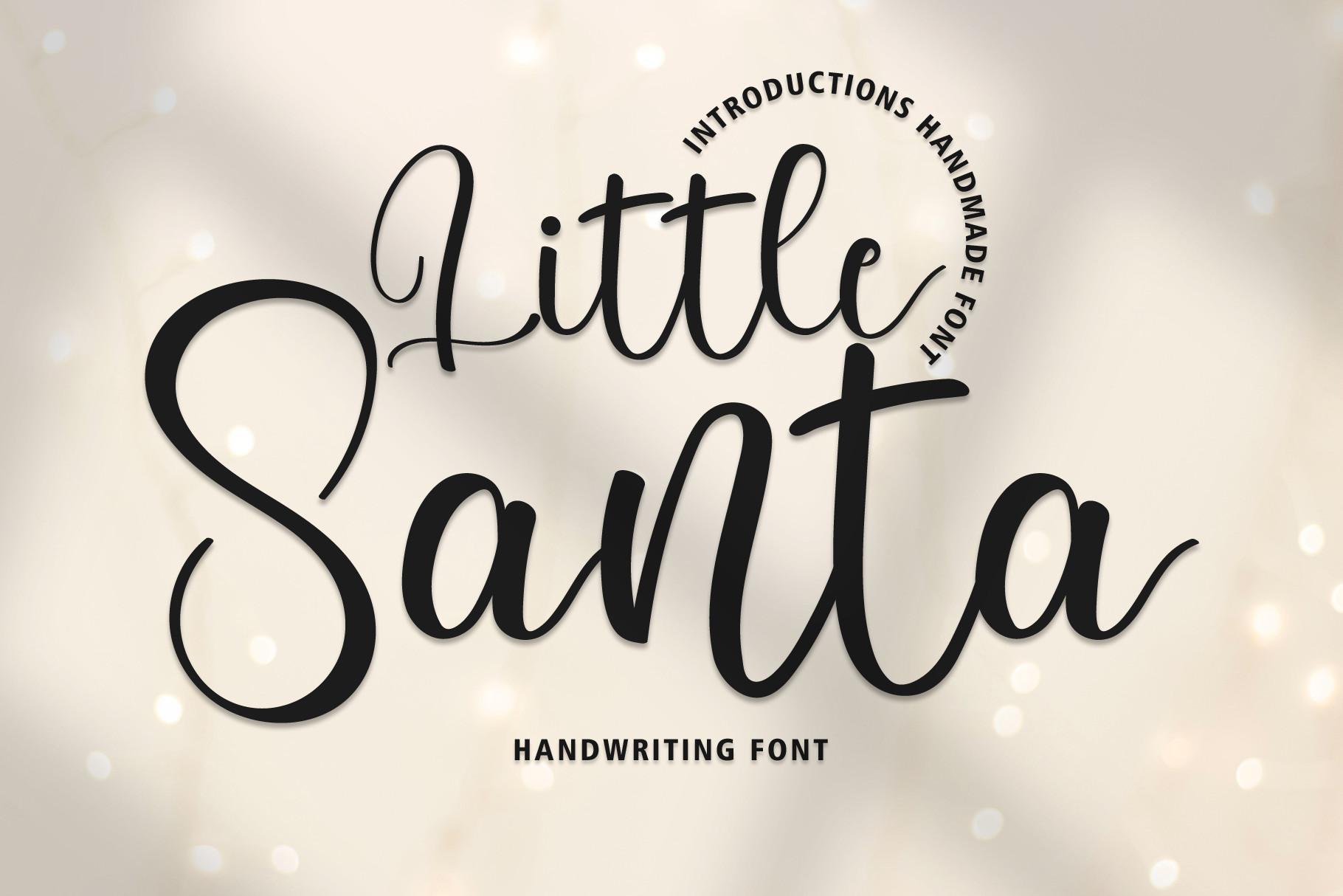 Little Santa Font