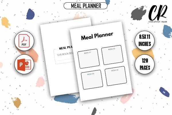 Free Meal Planner - KDP Interior