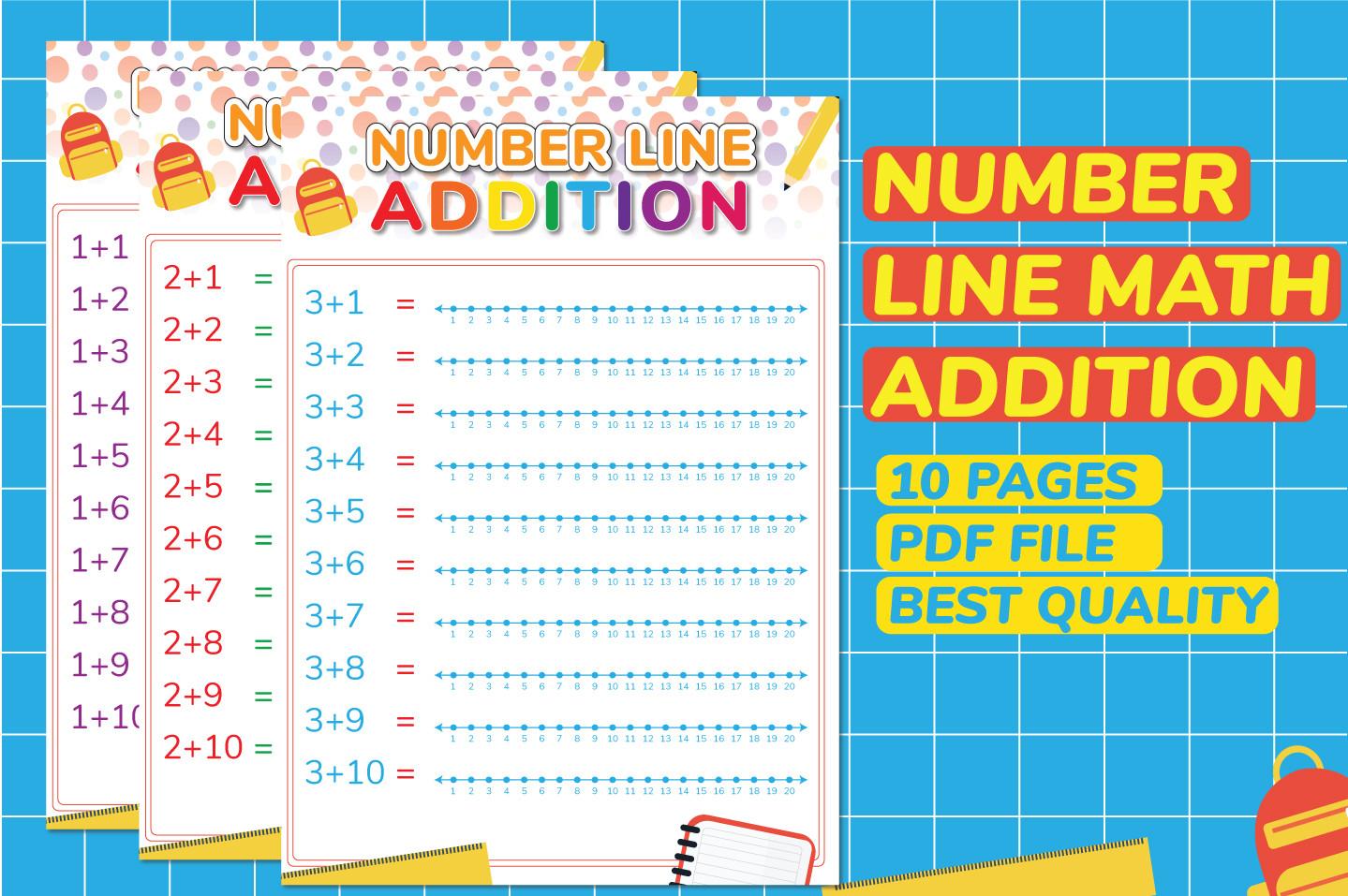 Number Line Math Addition