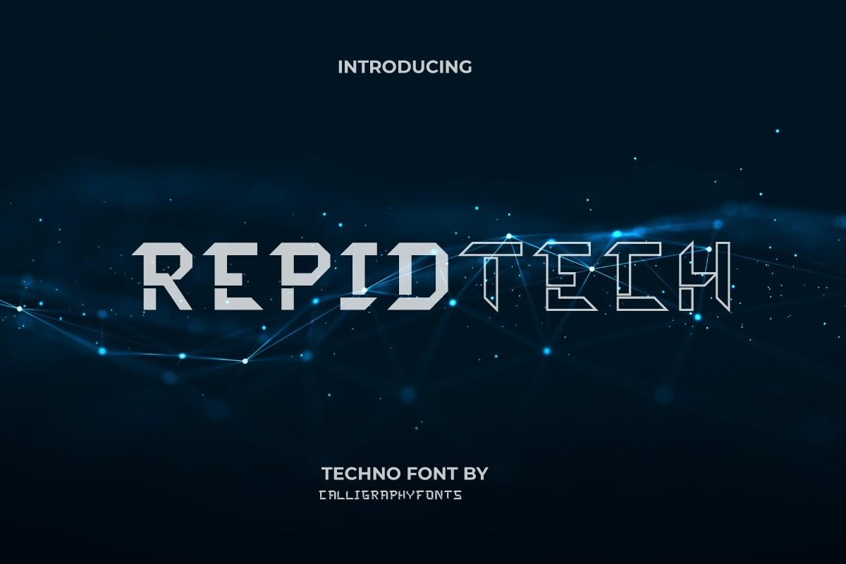 Rapidtech Font
