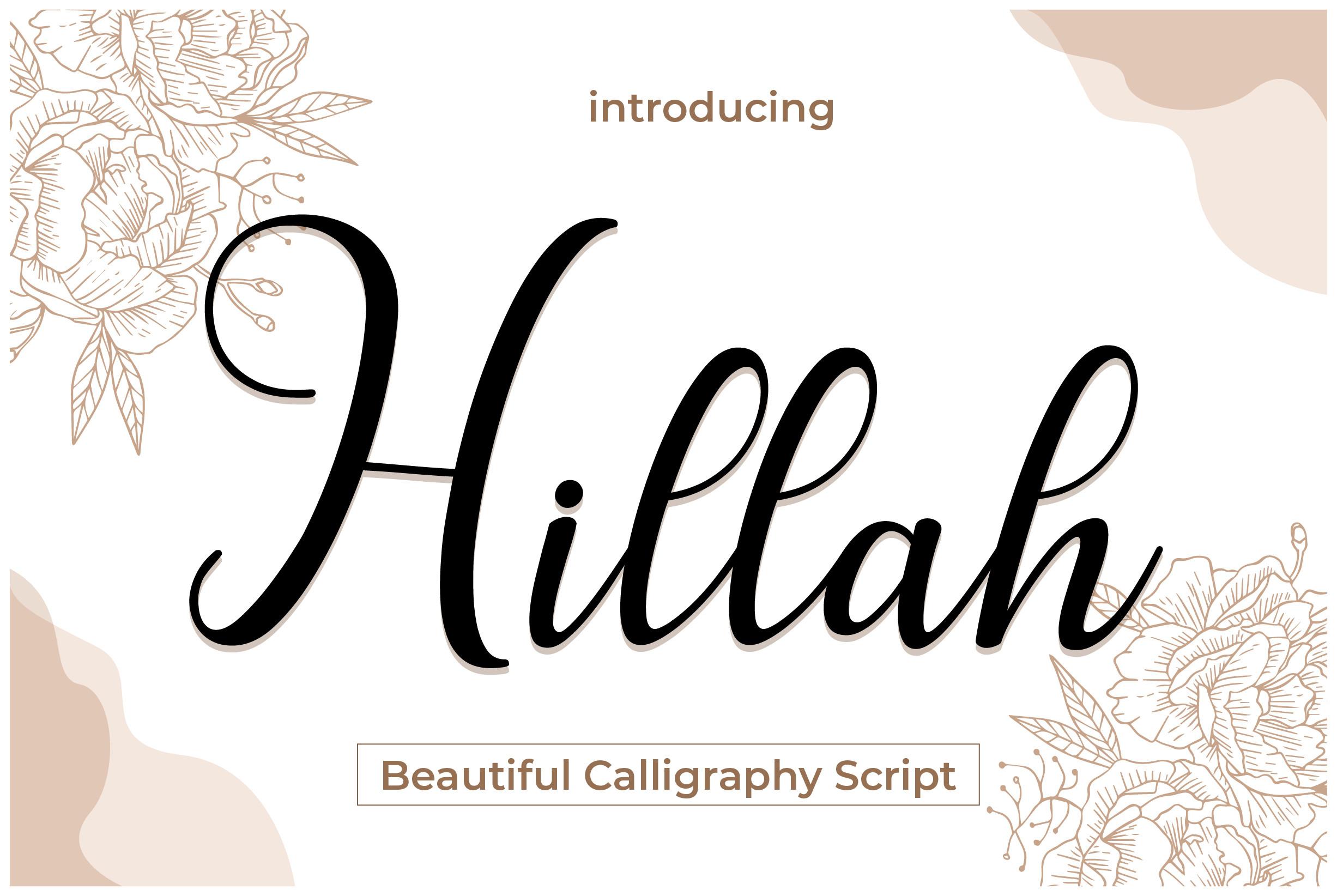 Hillah Font