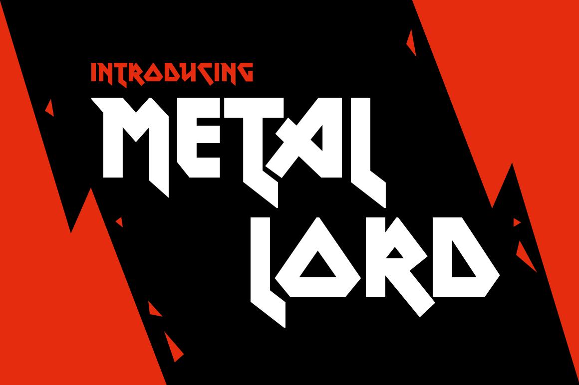 Metal Lord Font