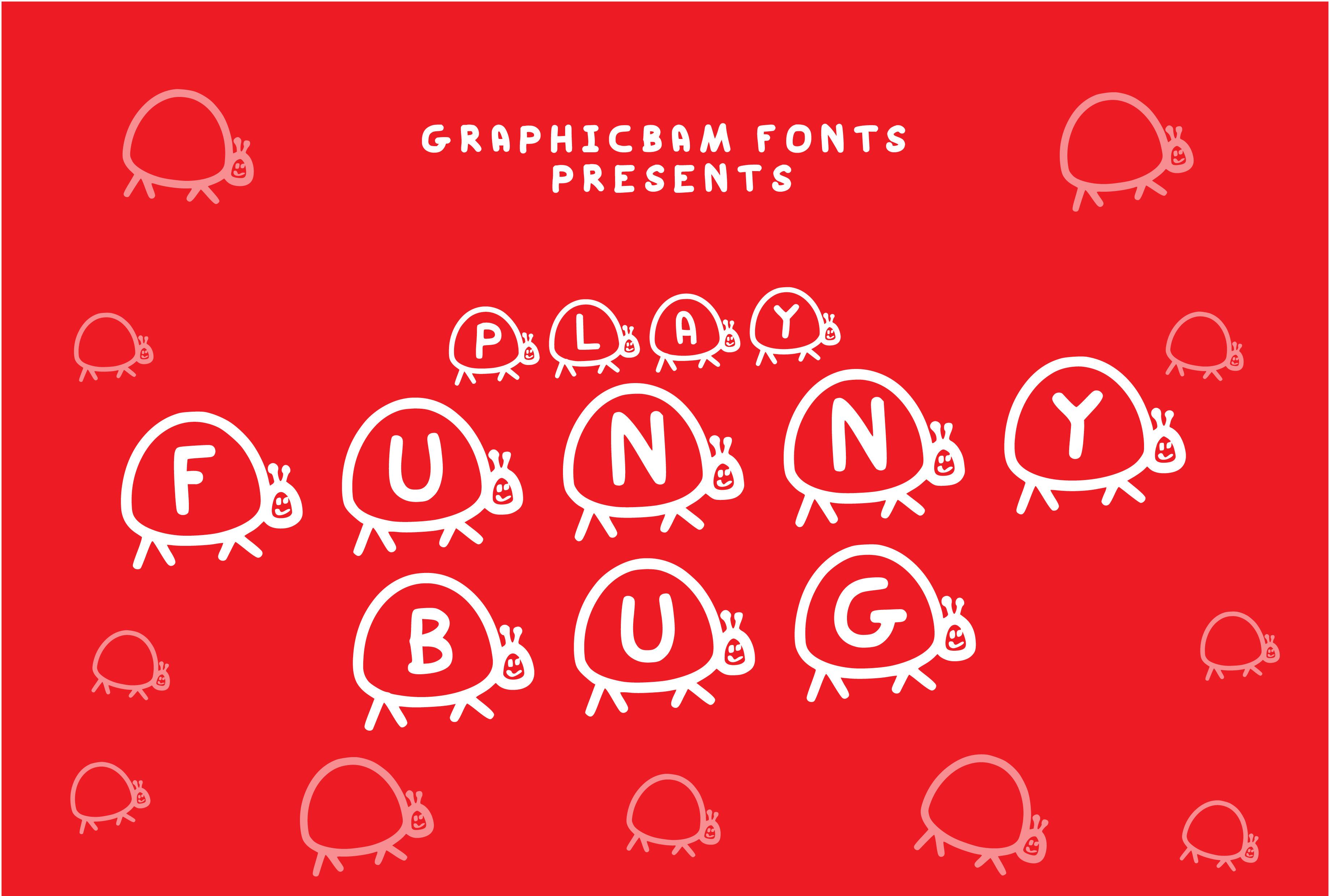 Play Funny Bug Font