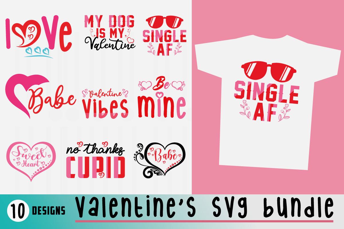 Valentine's SVG Bundle, Valentines Svg