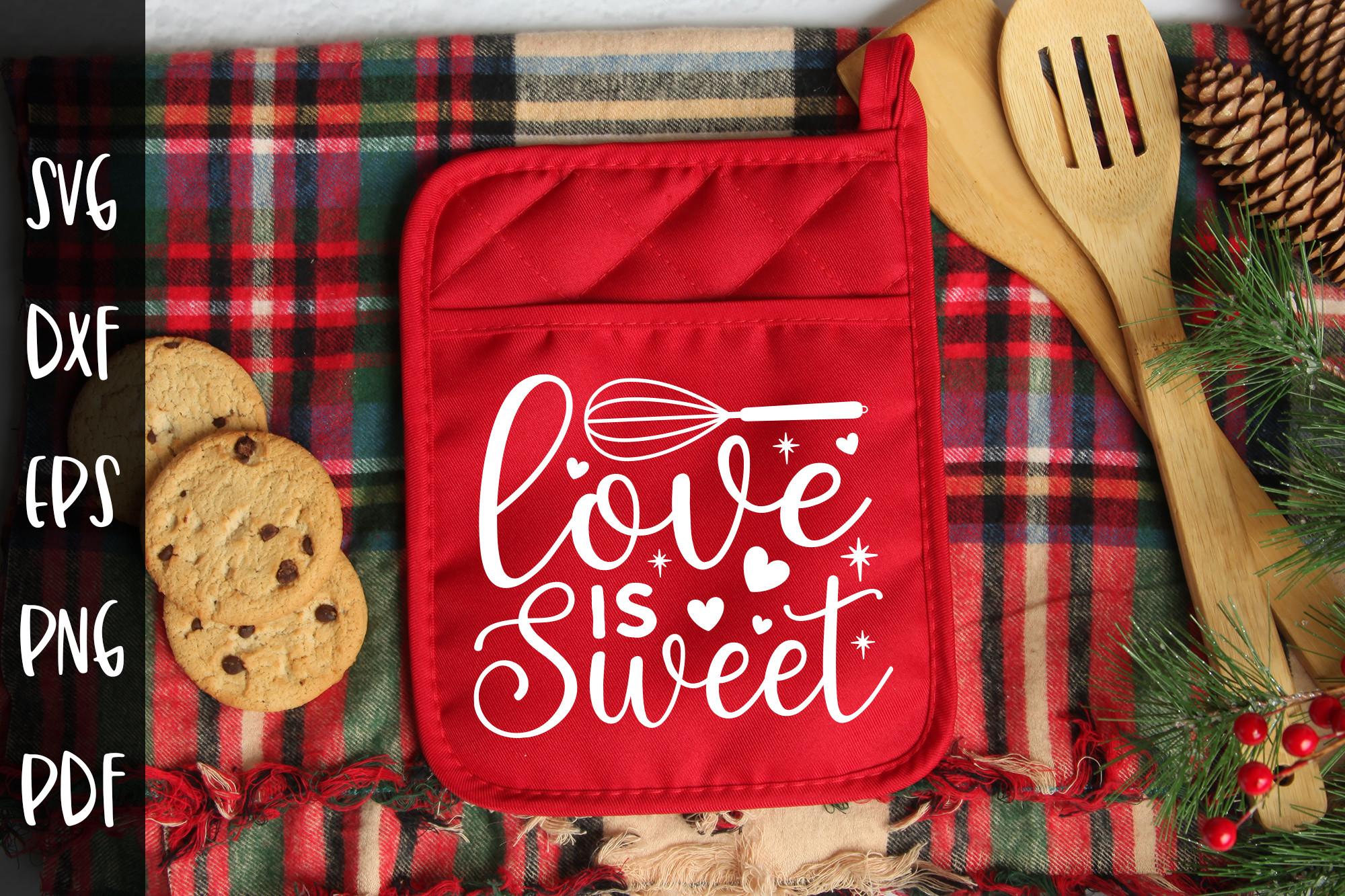 Love is Sweet SVG | Valentine's Day SVG