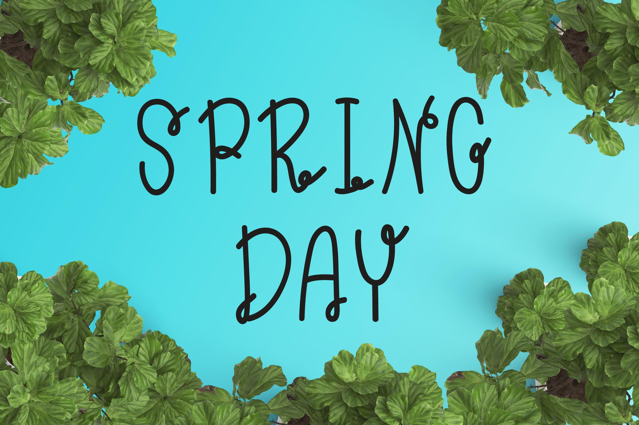 Spring Day Font