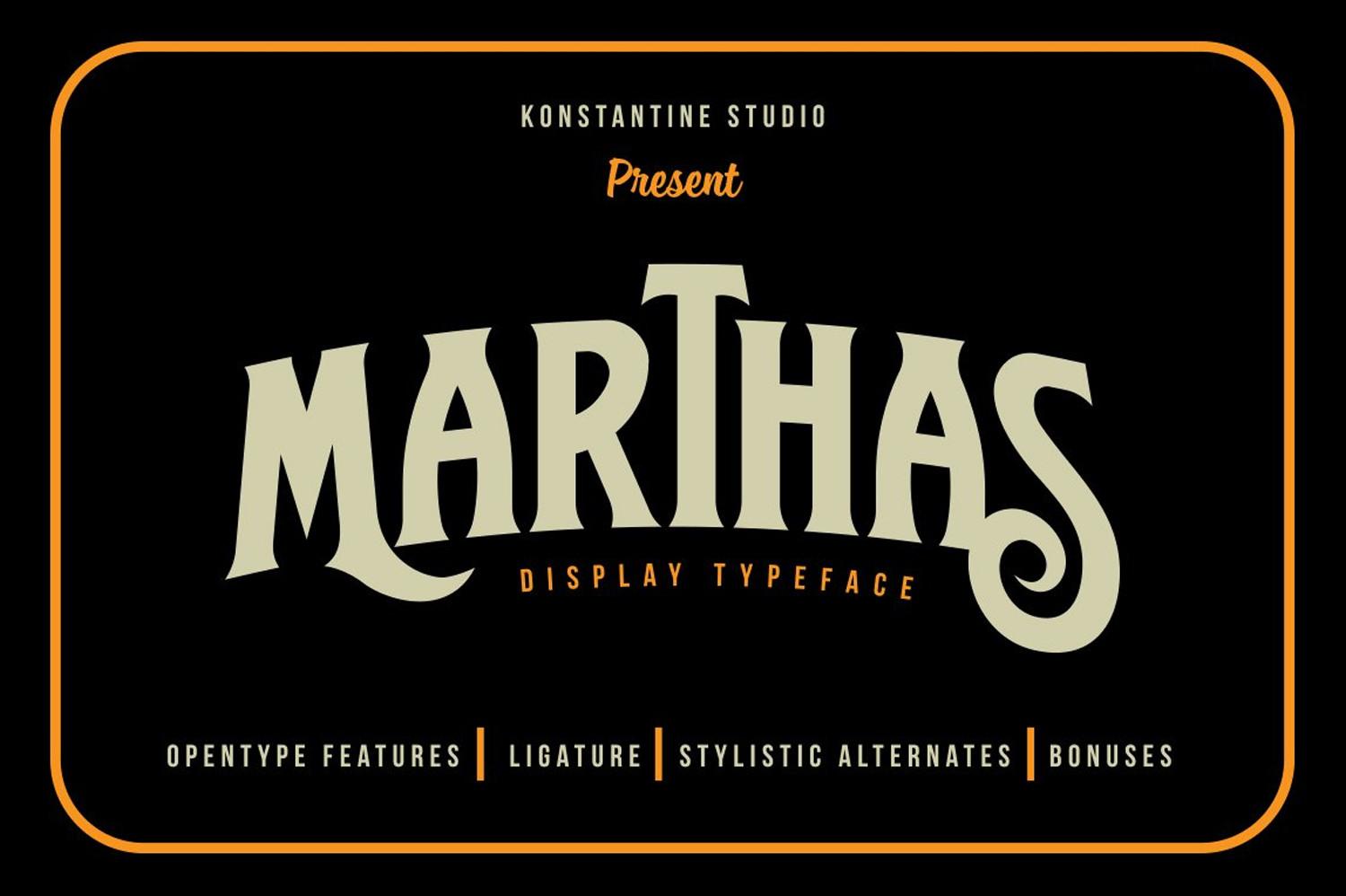 Marthas Font