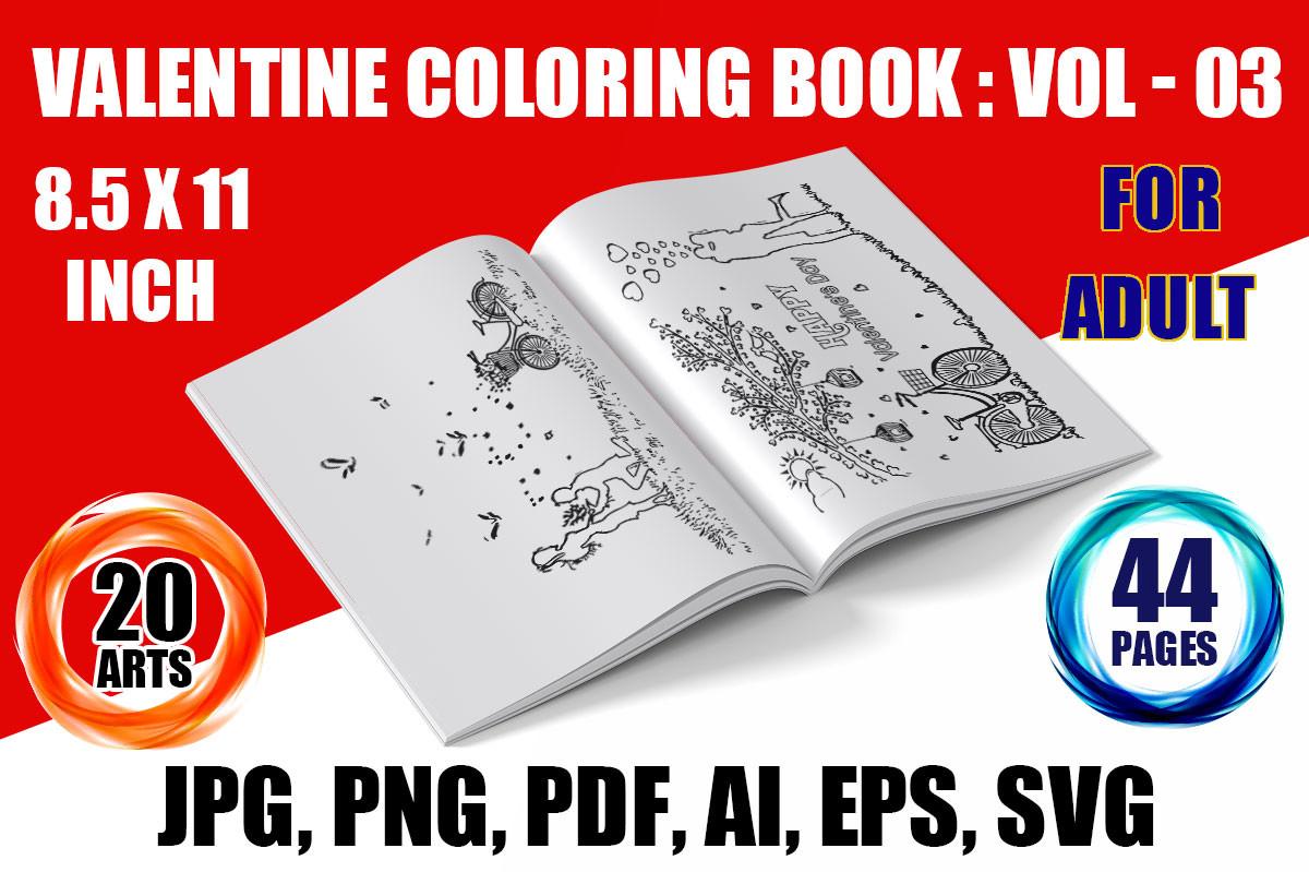 VALENTINE COLORING PAGES for ADULT_VOL03
