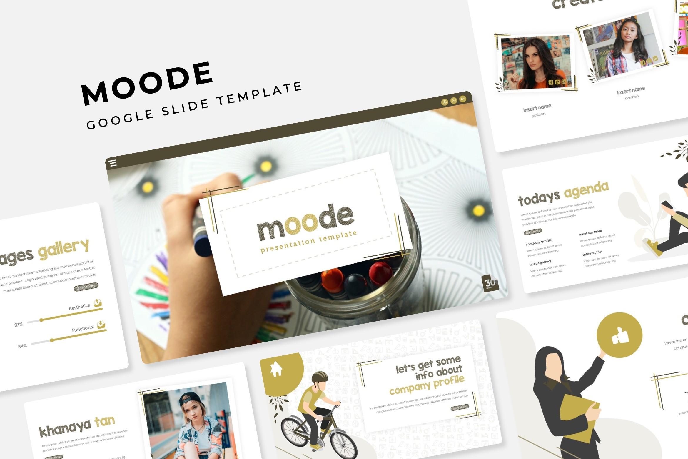 Moode Google Slide Template