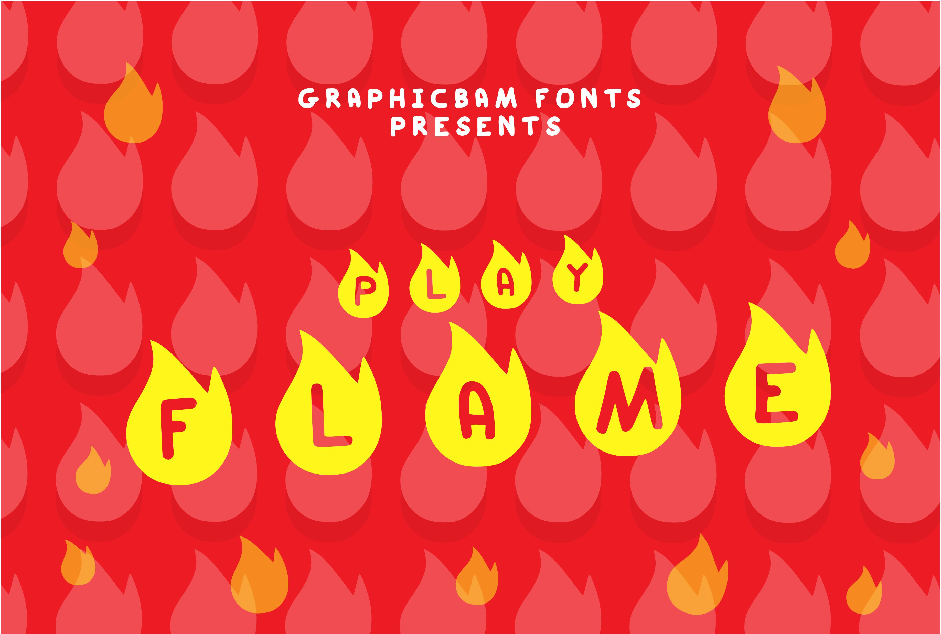 Play Flame Font