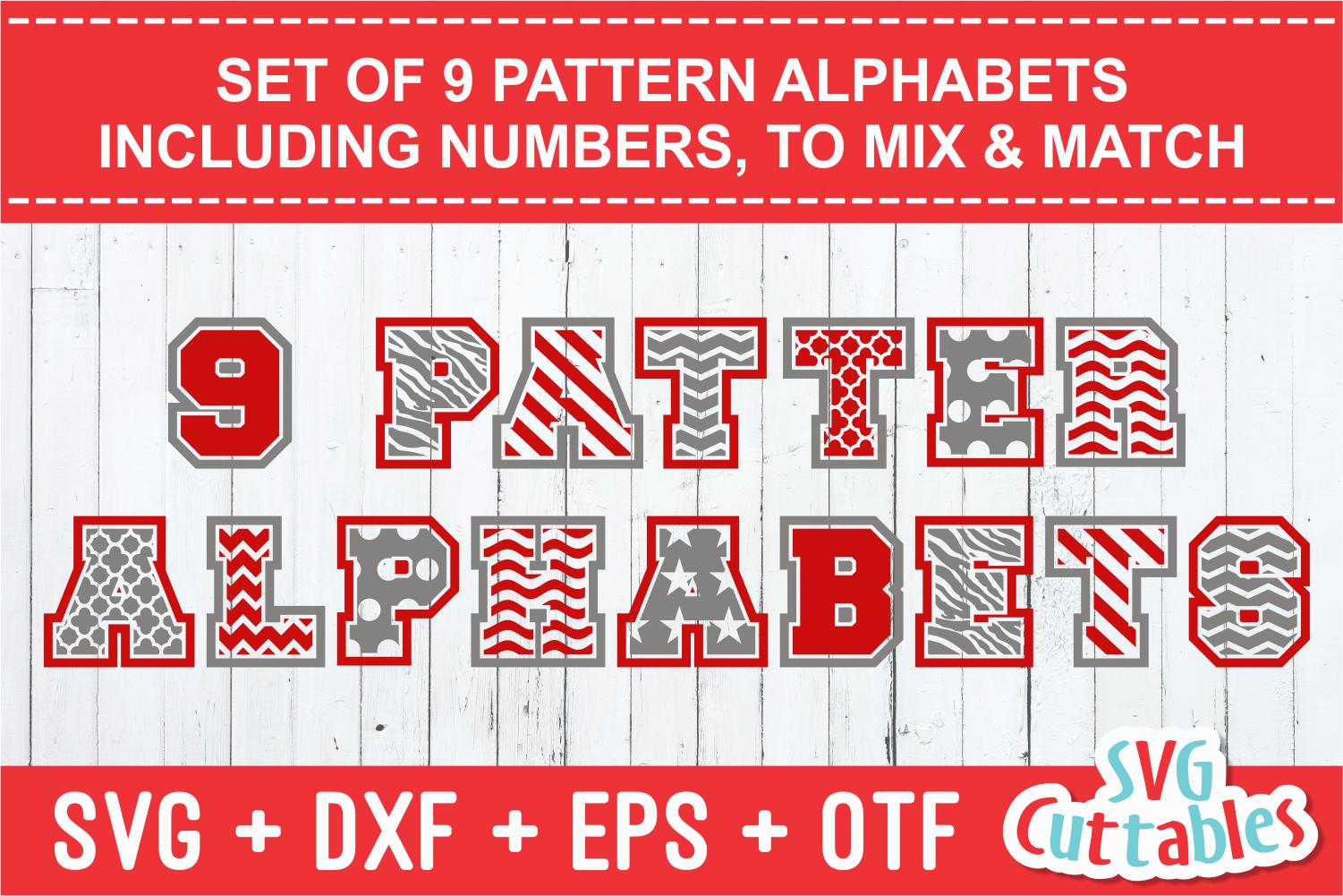 Pattern Alphabet Font