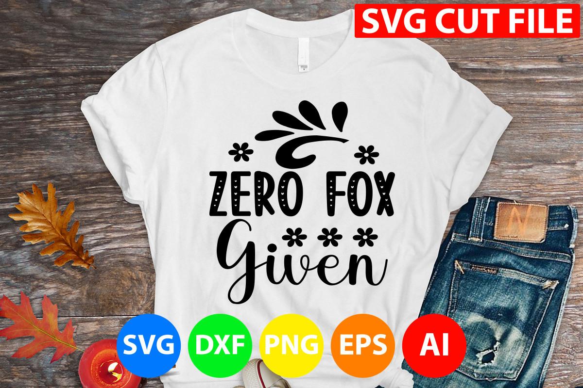 Zero Fox Given Svg Cut File