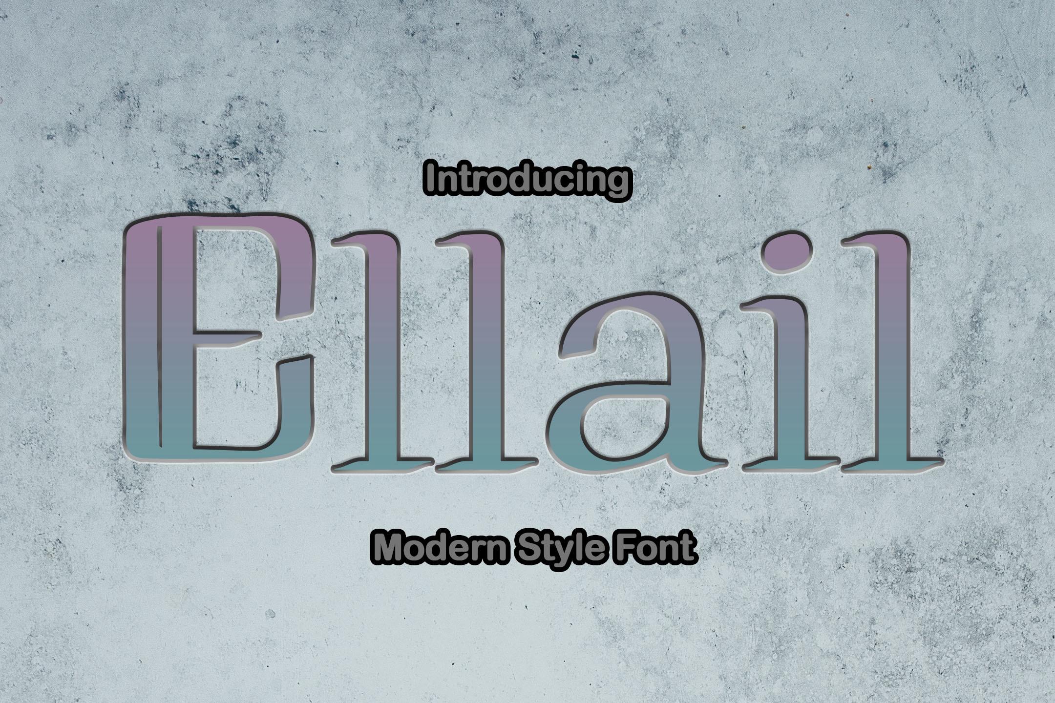 Ellail Font