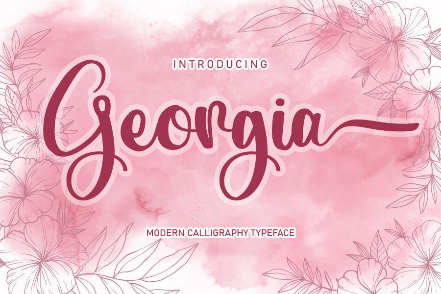 georgia font free download ttf
