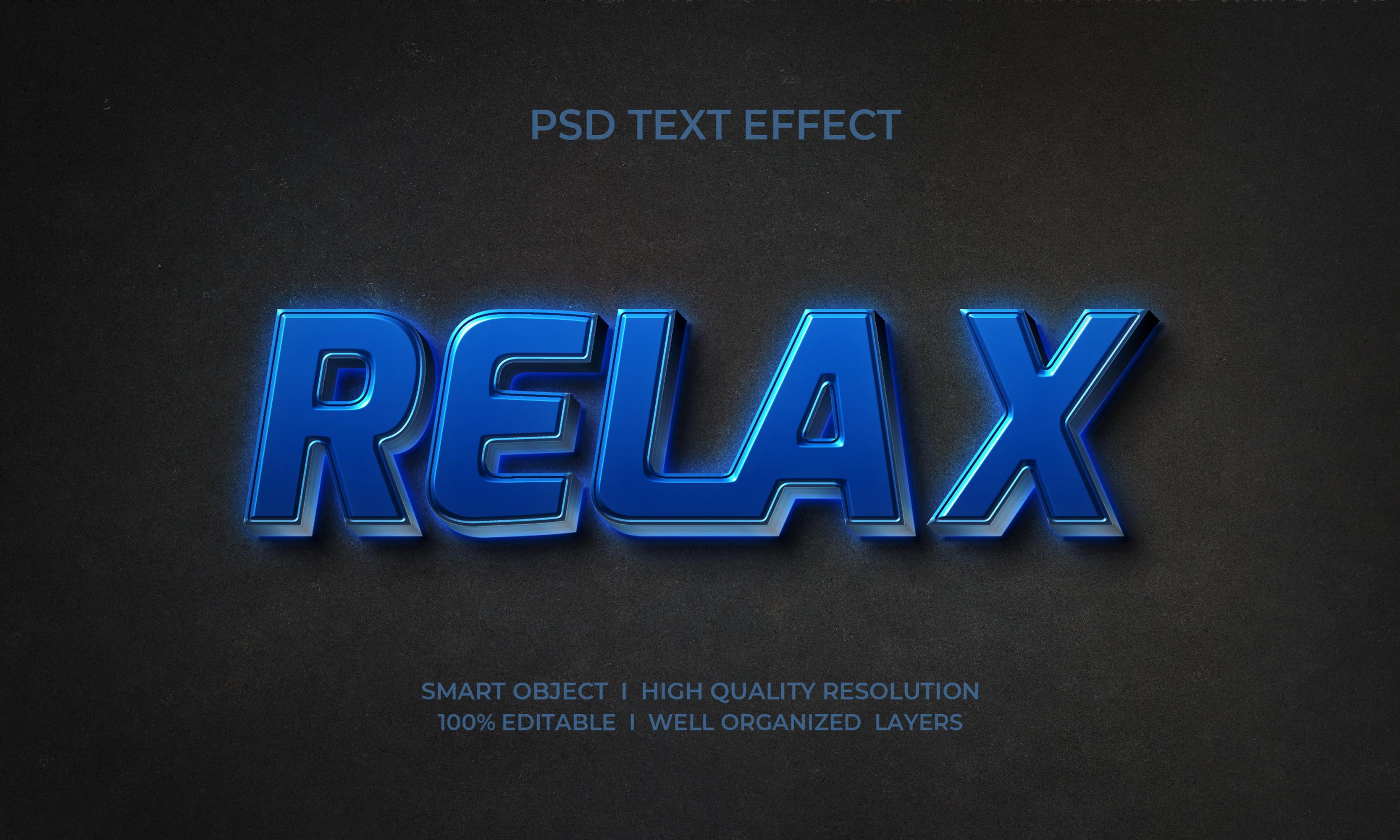 3d Text Effect Template