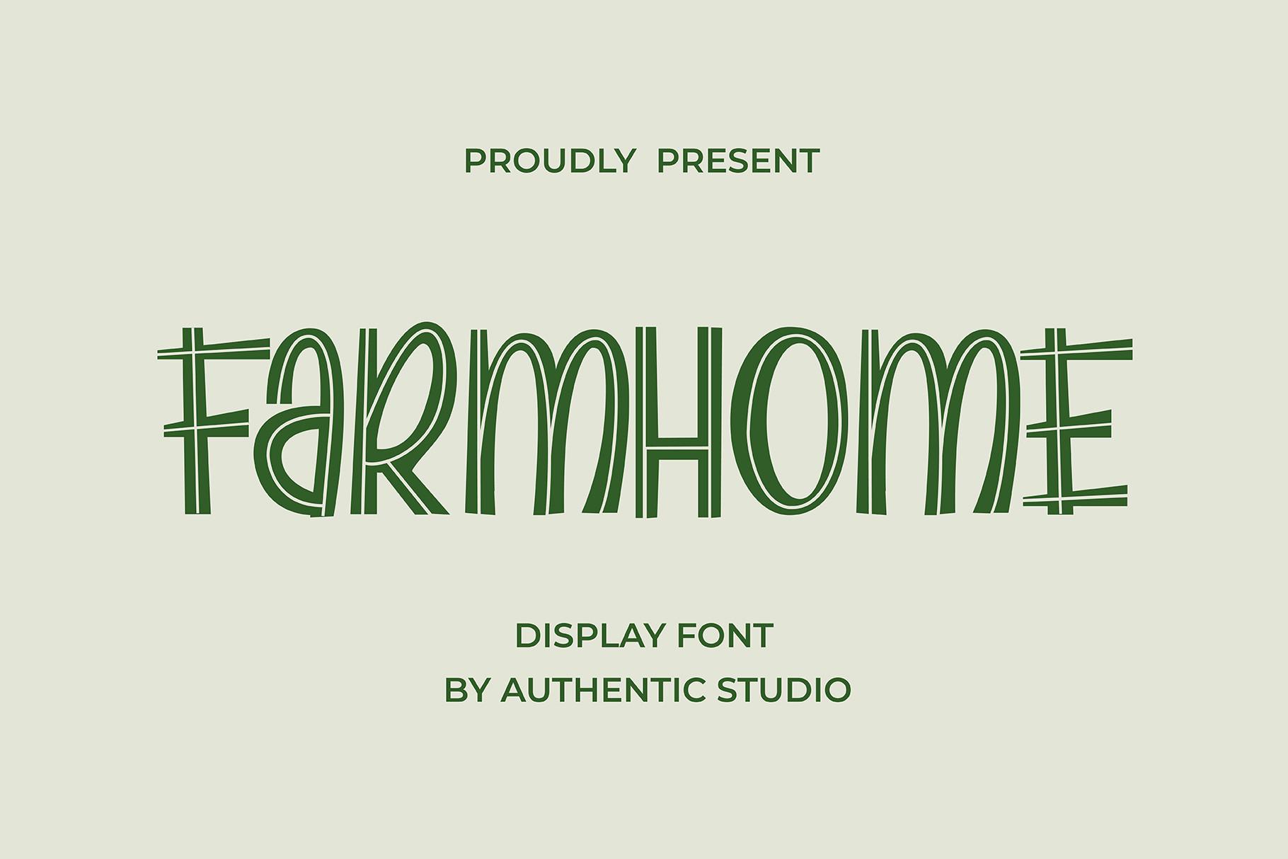Farmhome Font