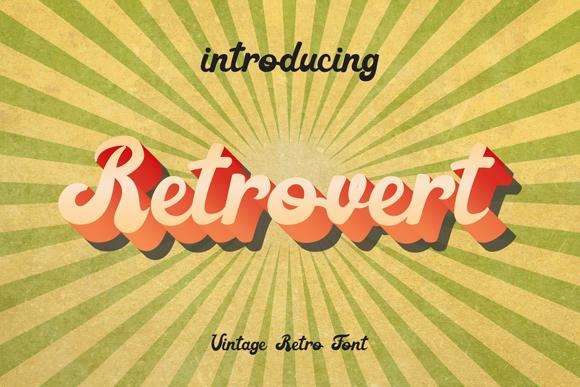 Retrovert Font