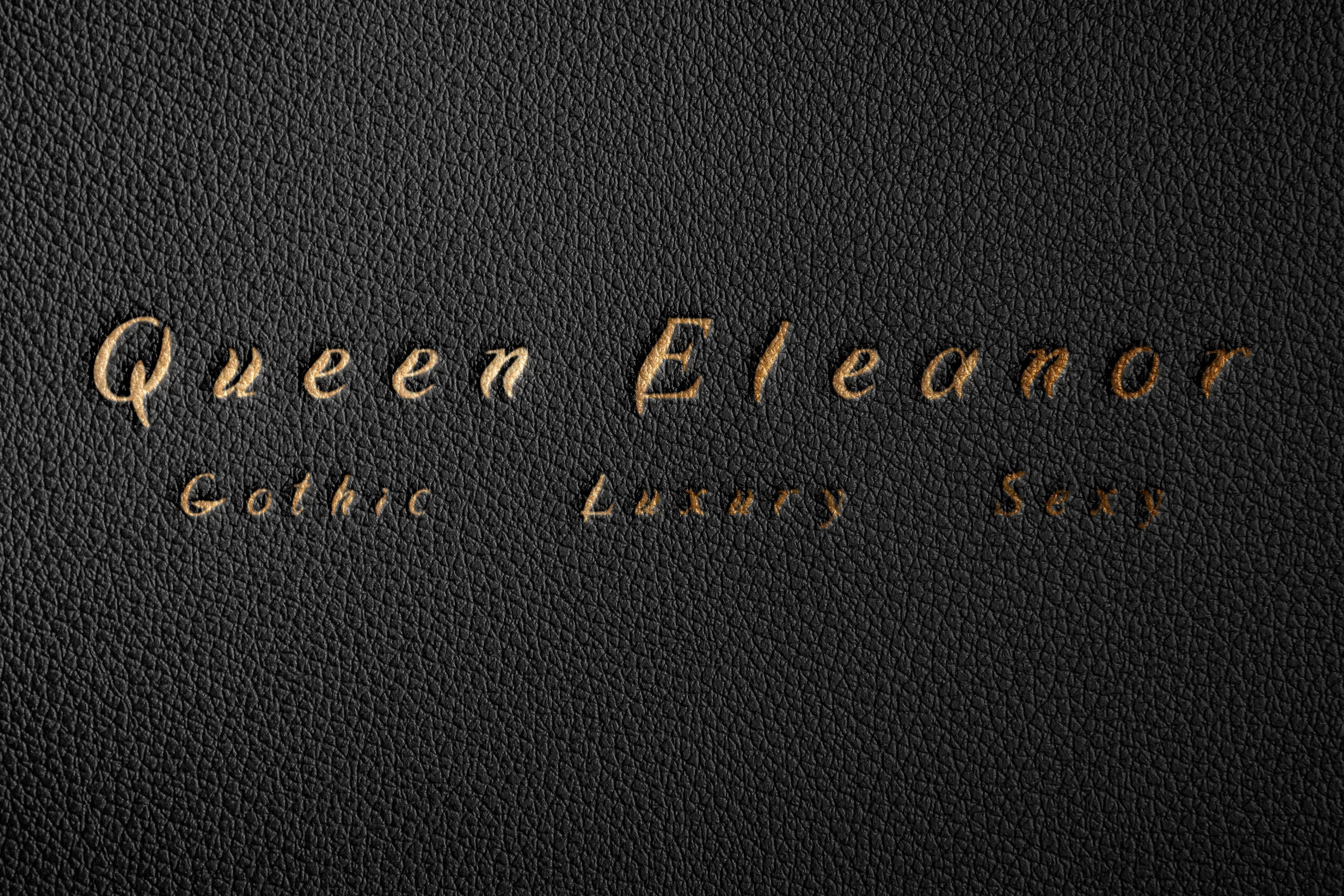 Queen Eleanor Font