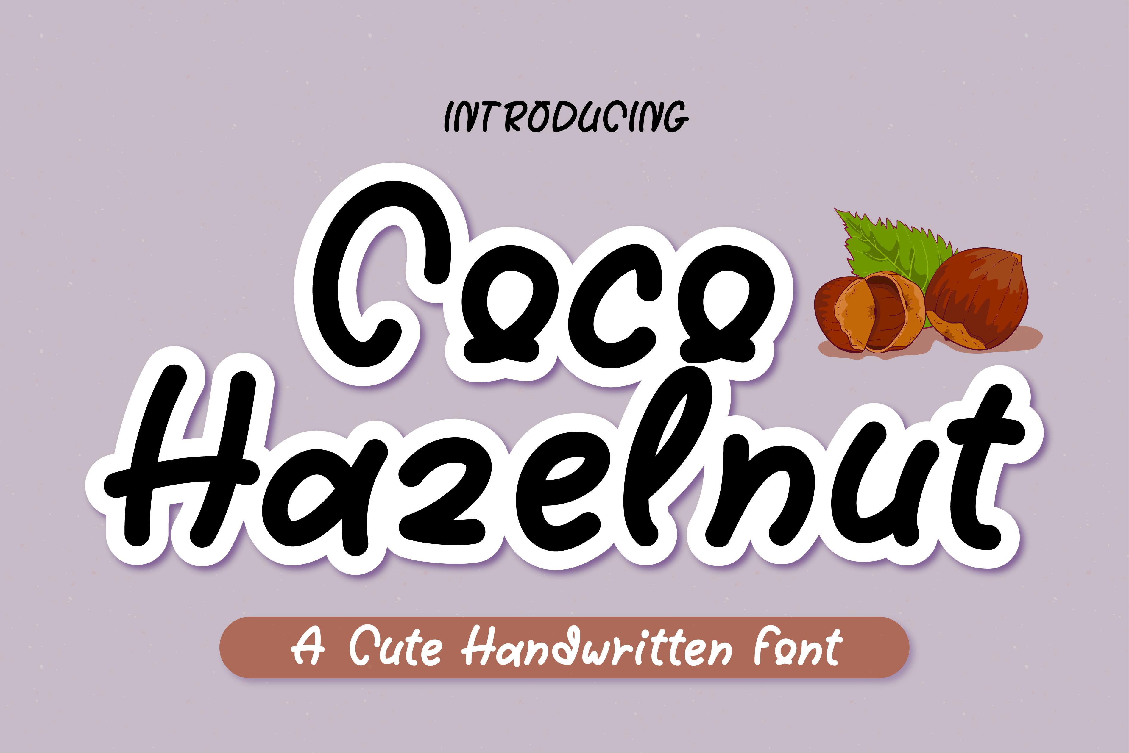 Coco Hazelnut Font