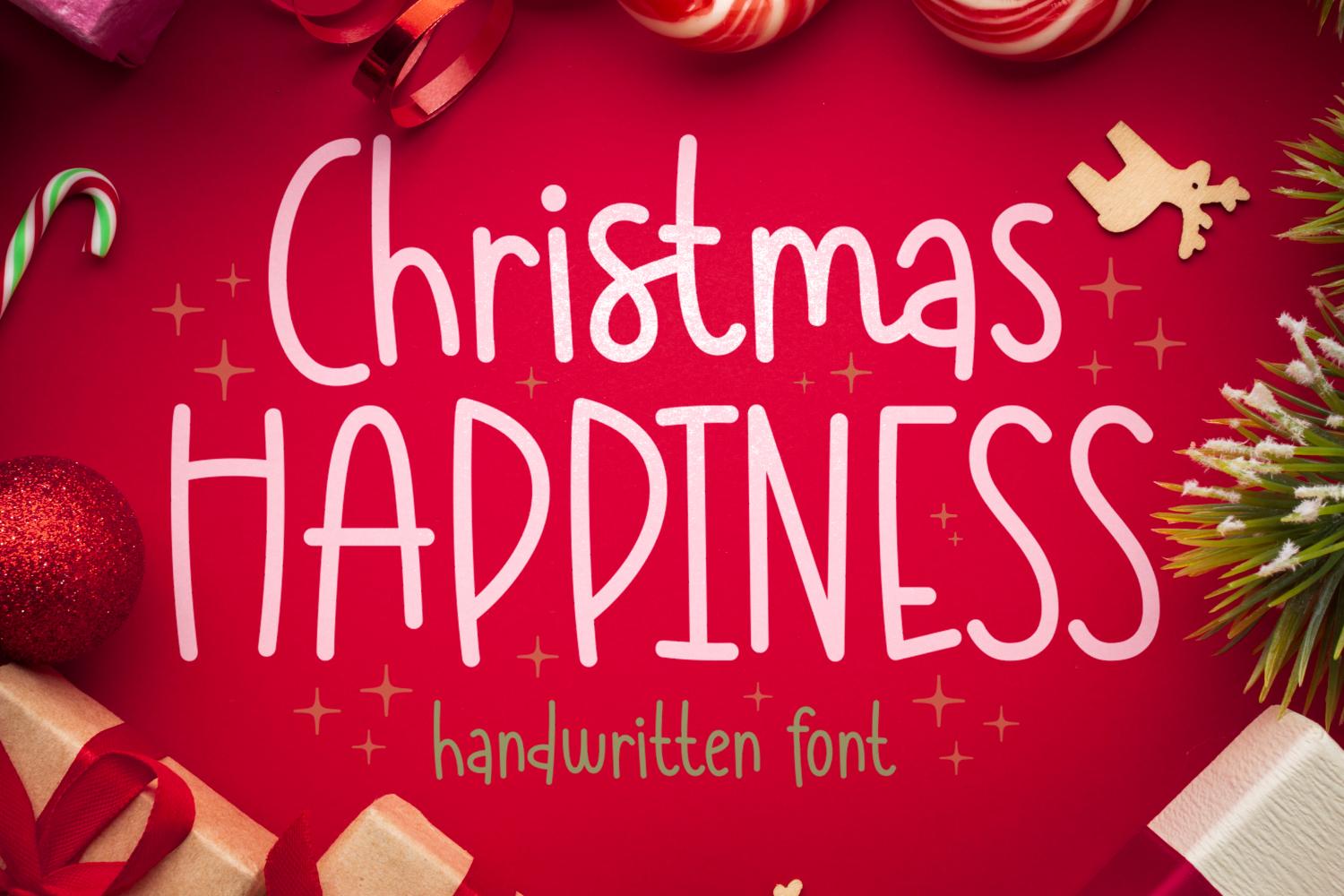 Christmas Happiness Font