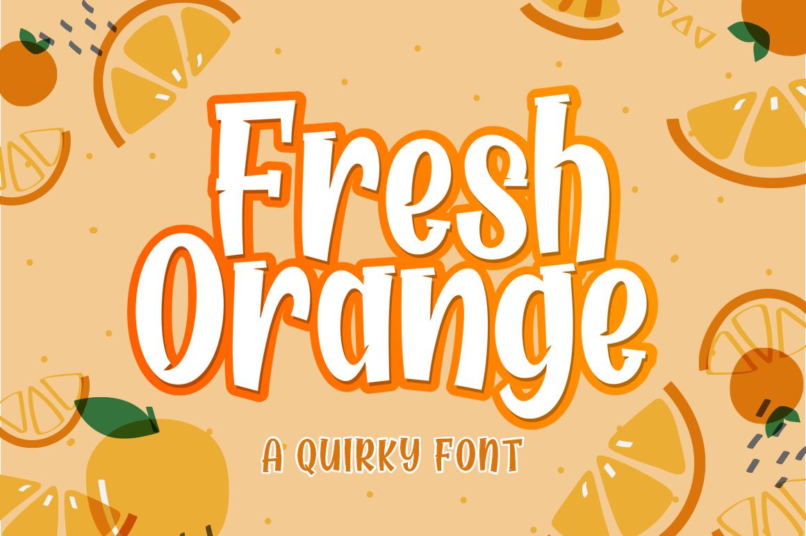 Fresh Orange Font