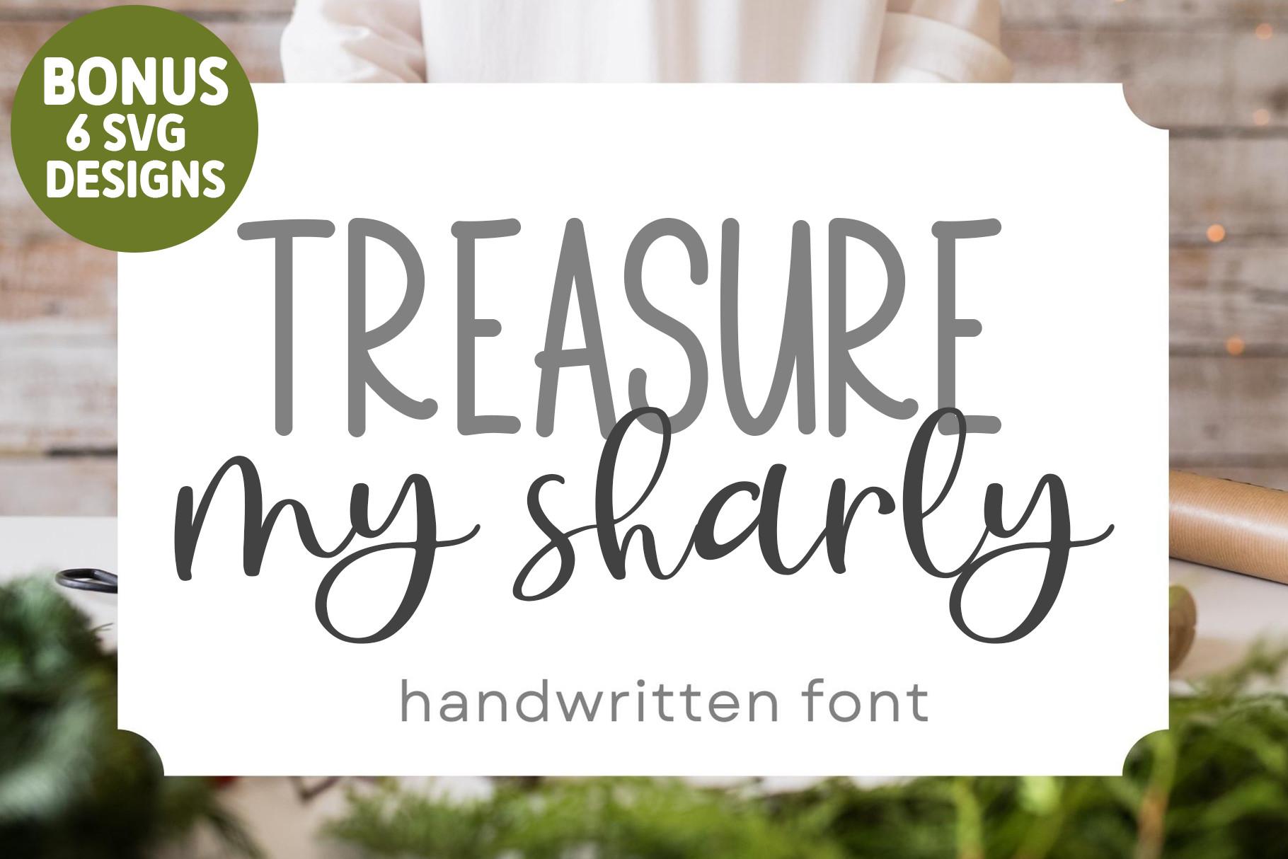 Treasure My Sharly Font