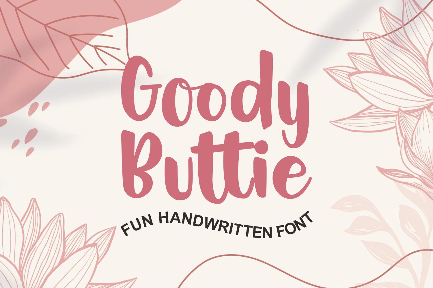 Goody Buttie Font