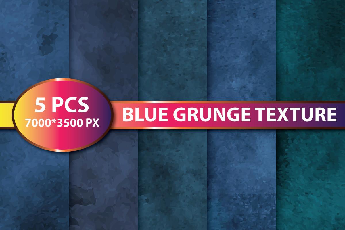 Abstract Seamless Blue Grunge Texture