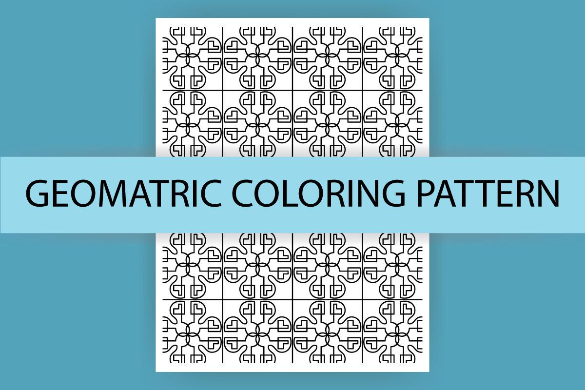 Geometric Coloring Pattern