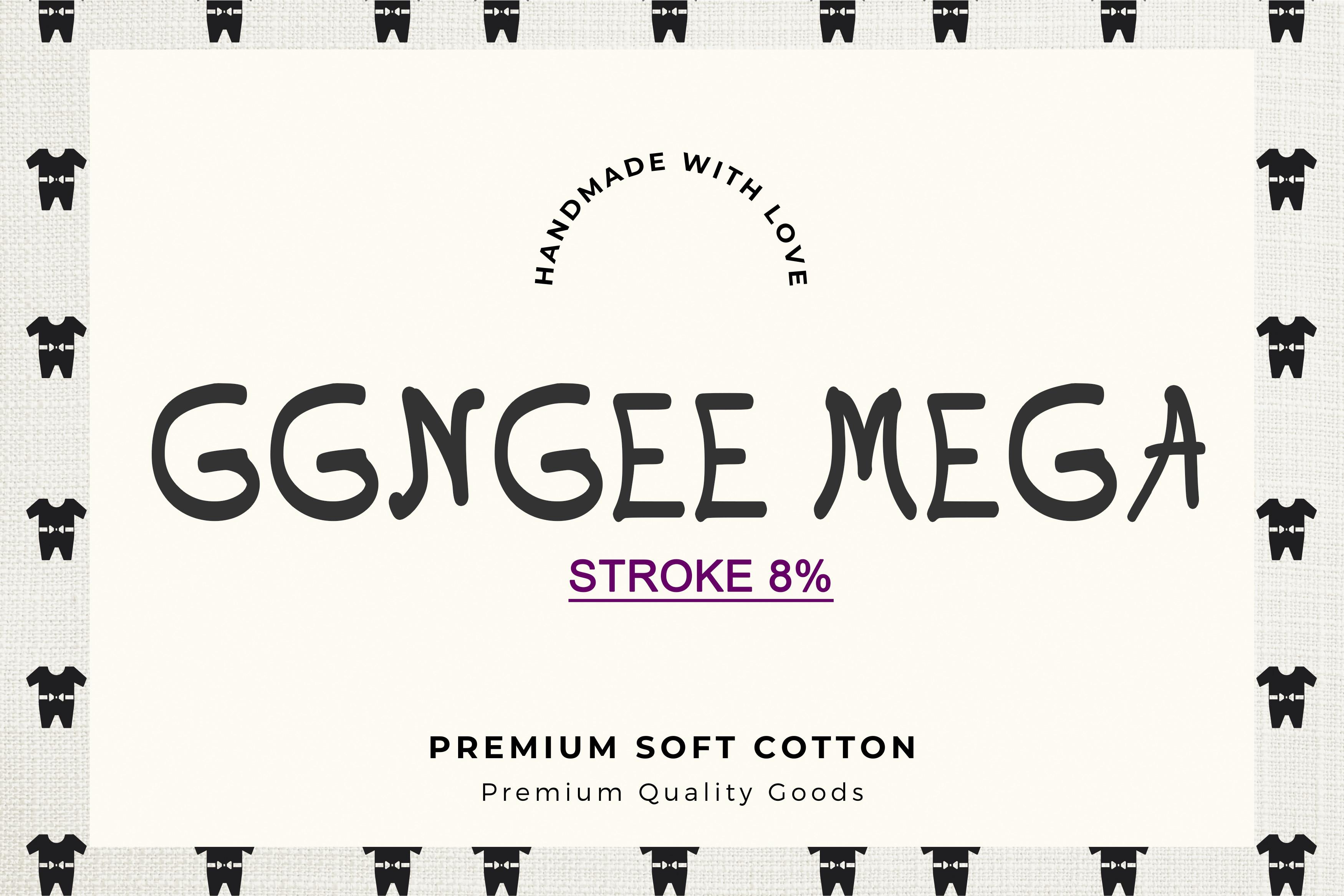 Ggngee Mega Font