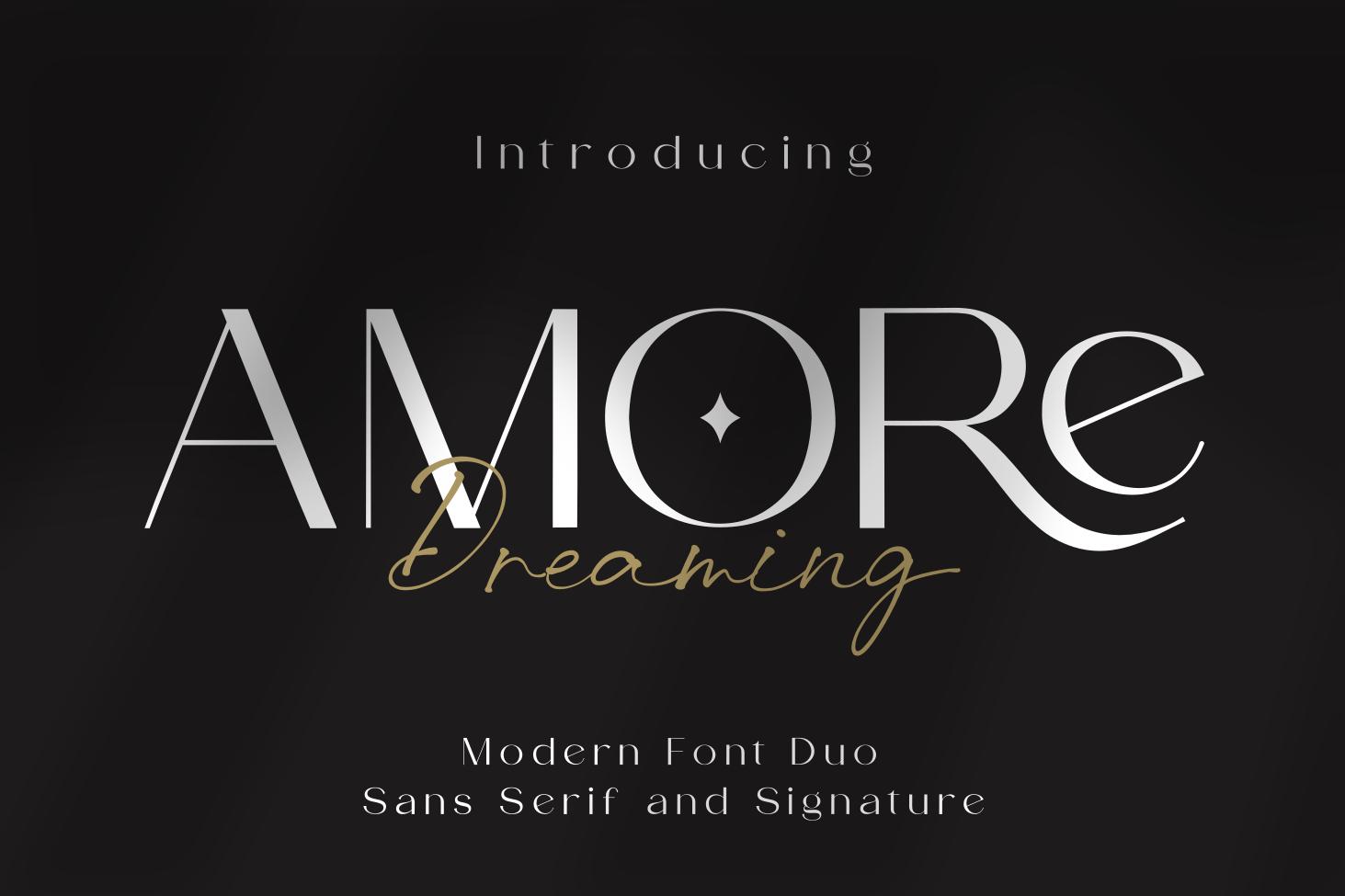 Amore Dreaming Font