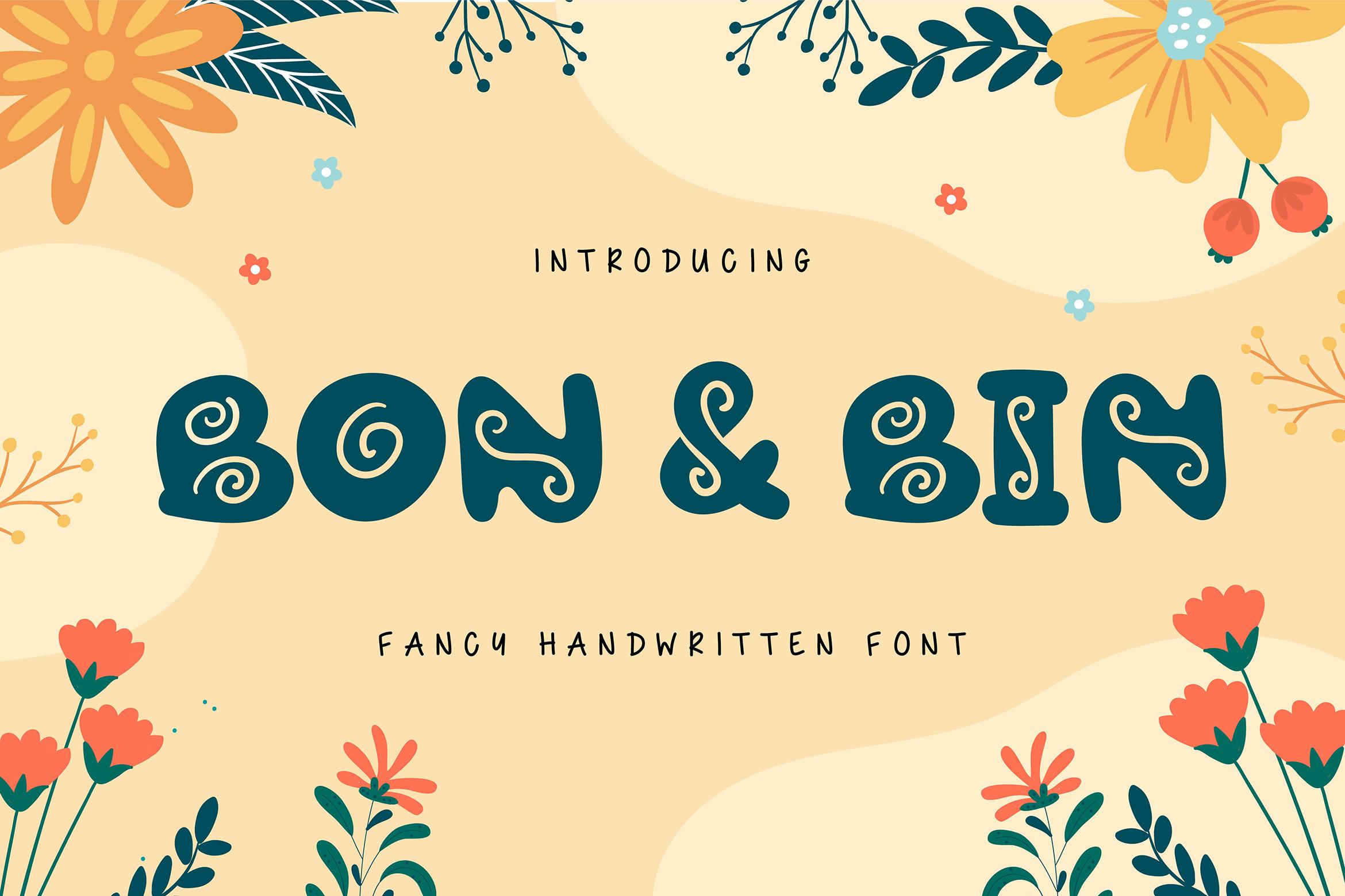 Bon & Bin Font