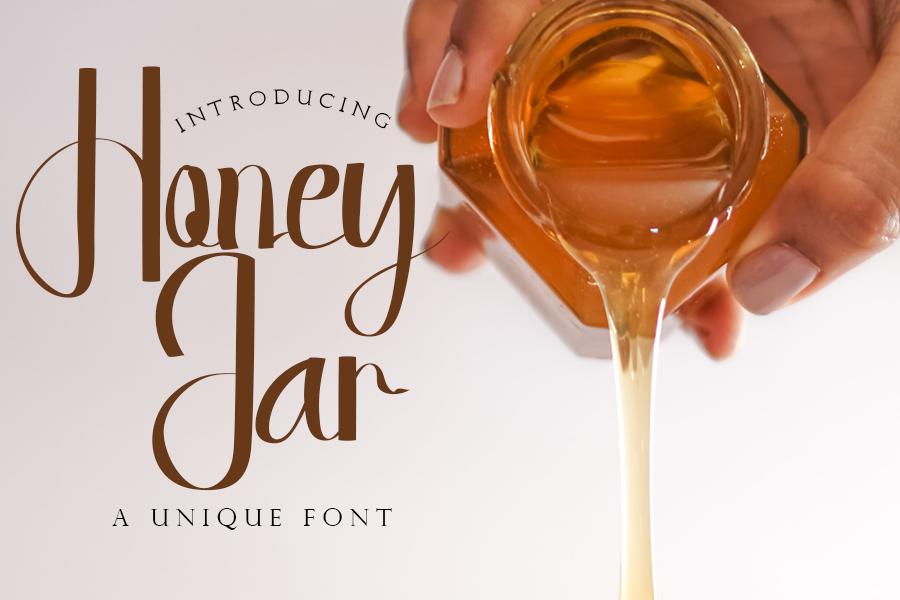 Honey Jar Font