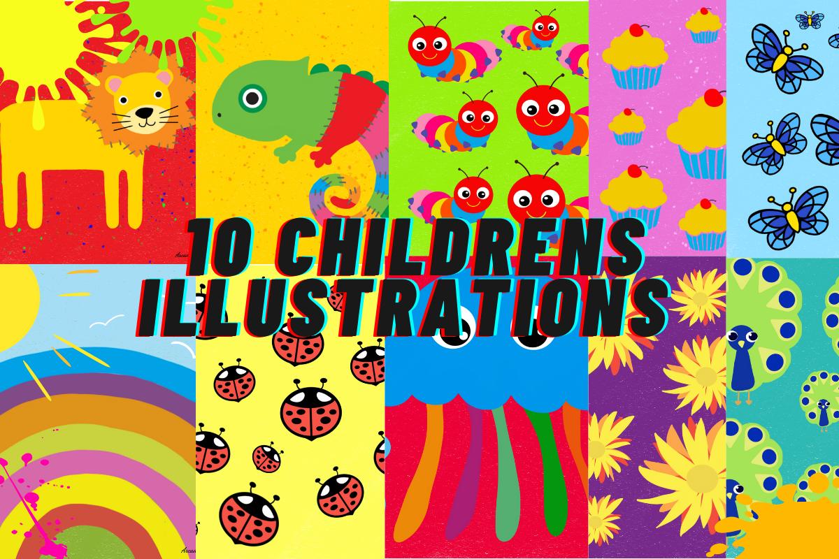 Children's Vibrant and Fun Illustrations