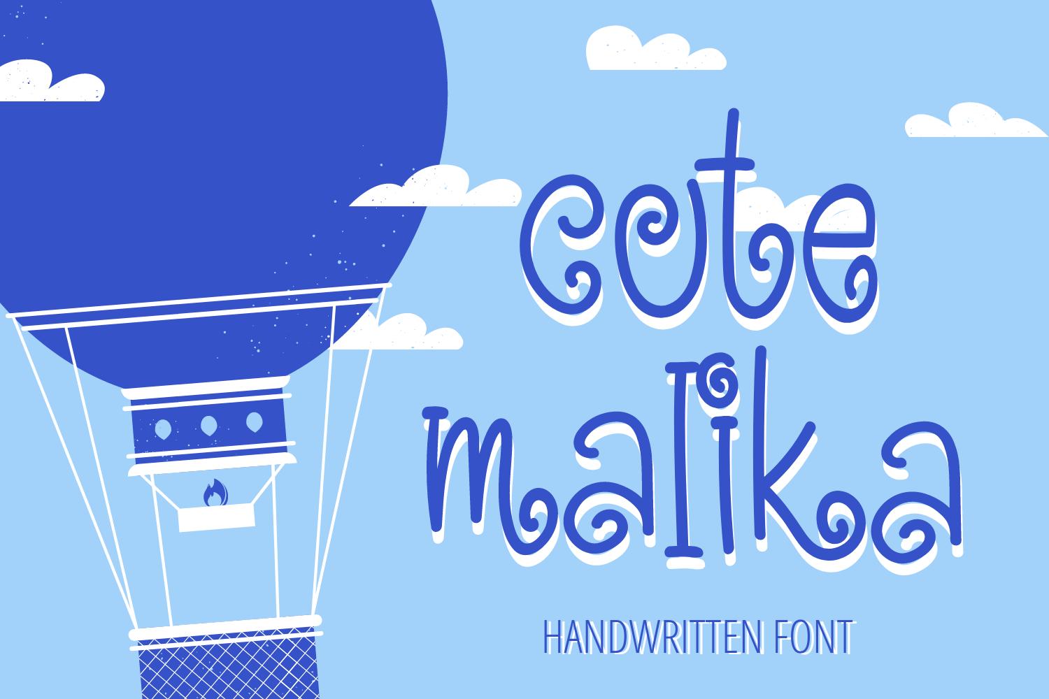 Cute Malika Font