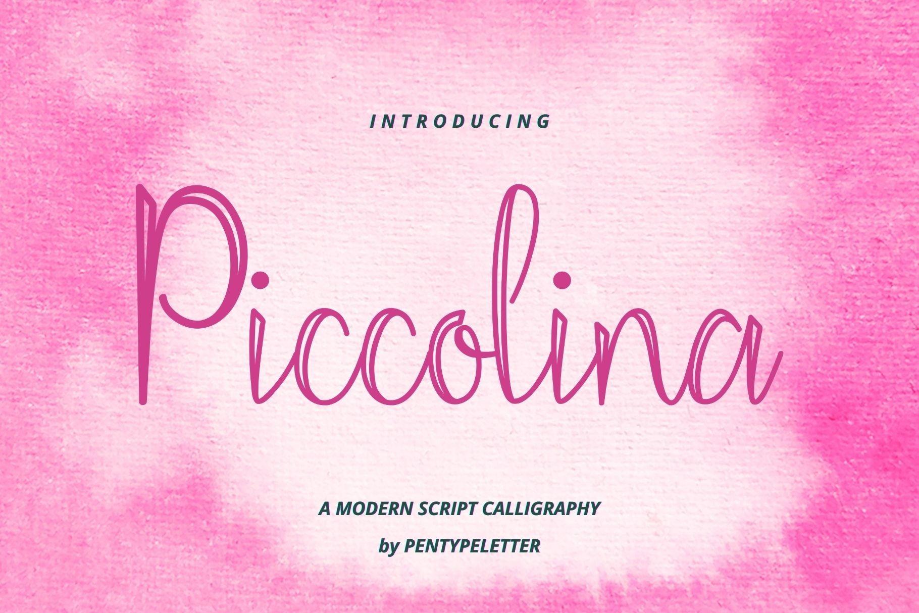 Piccolina Font