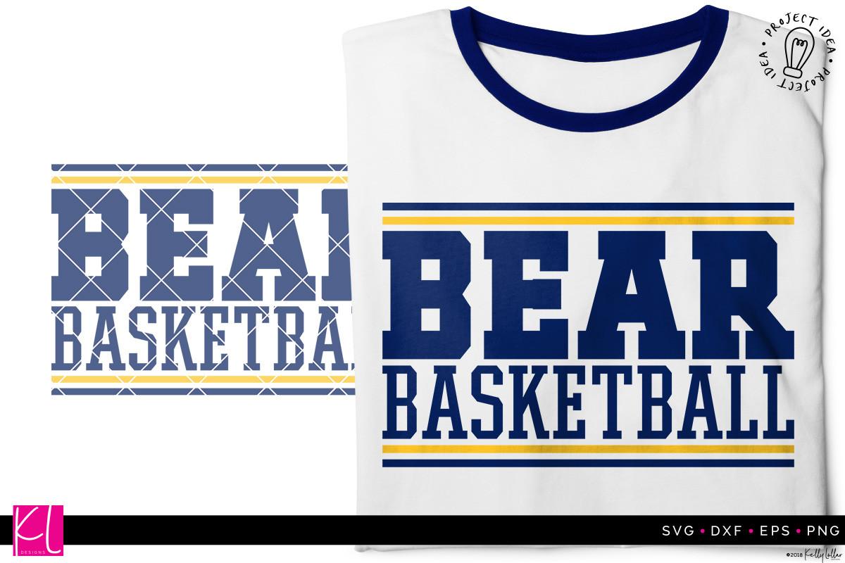 Bear Basketball Retro