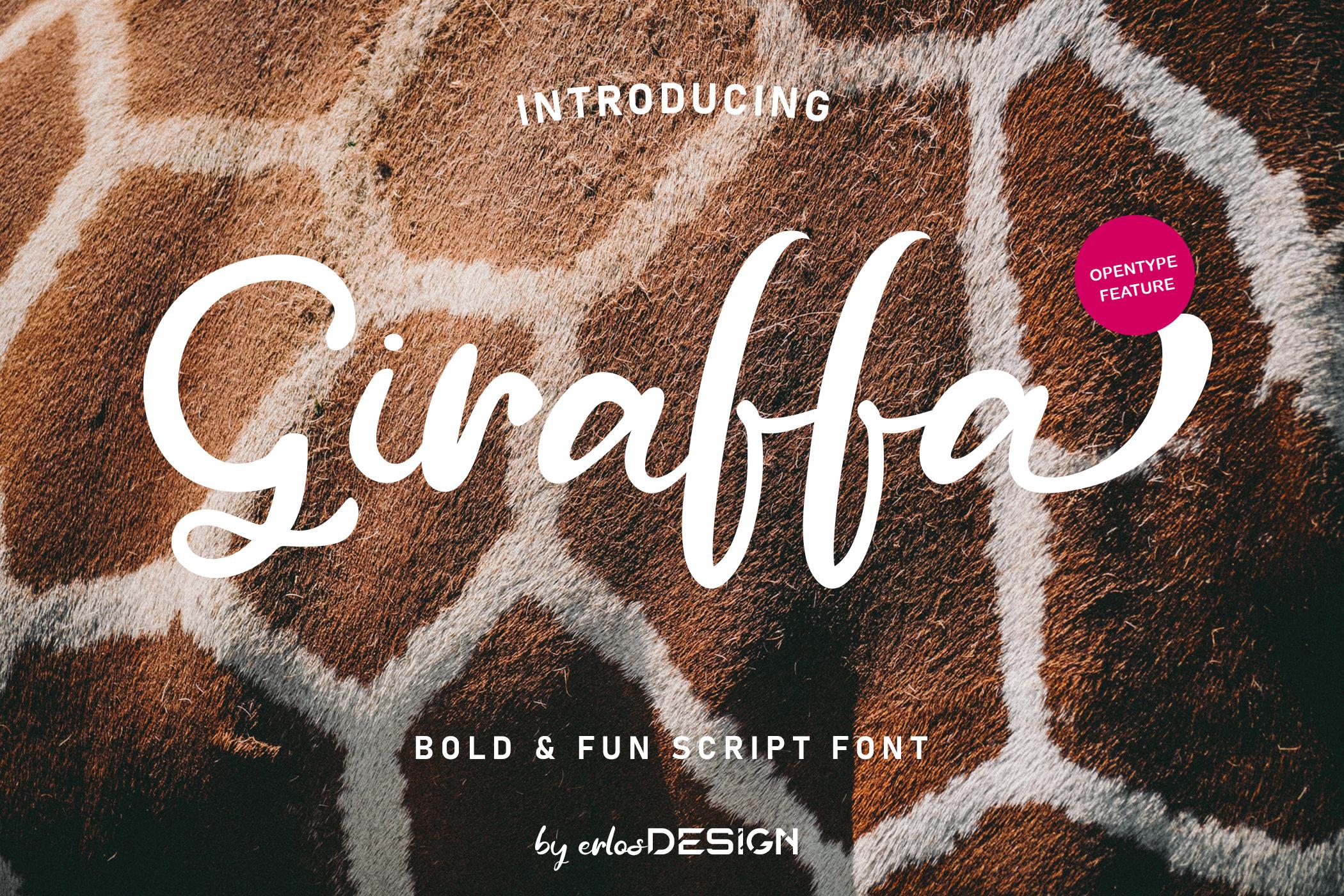 Giraffa Font