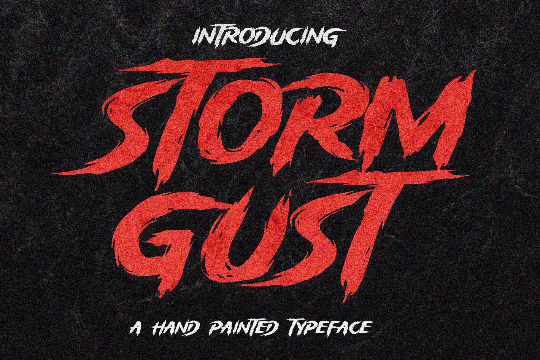 Storm Gust Font