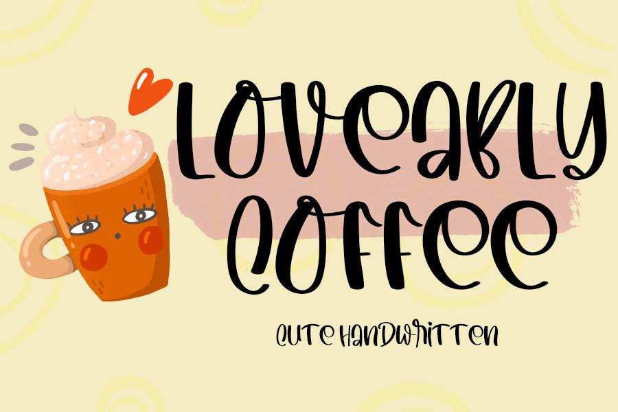 Loveably Coffee Font
