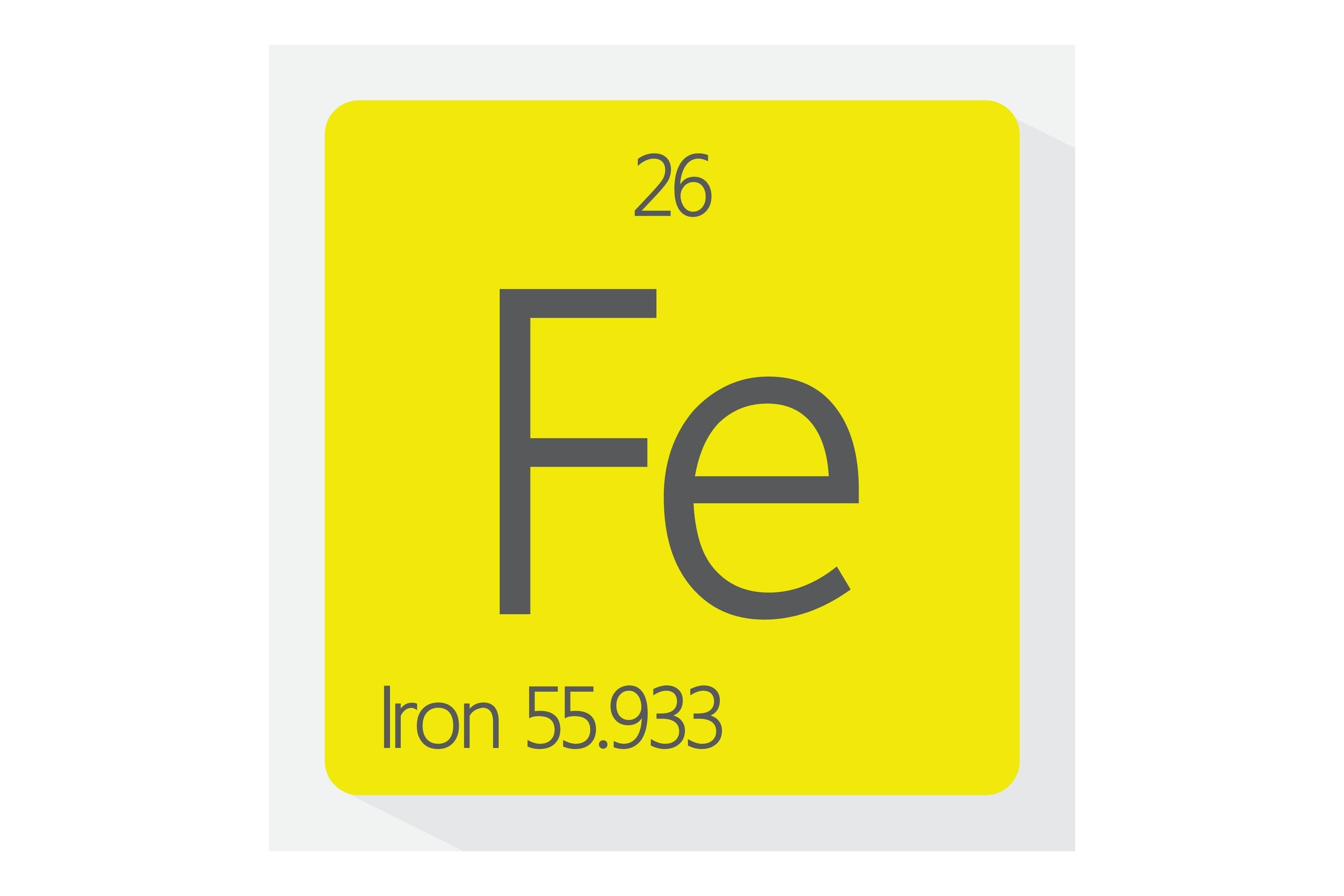 Periodic Table Iron Element