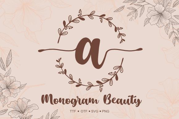 Monogram Beauty Font