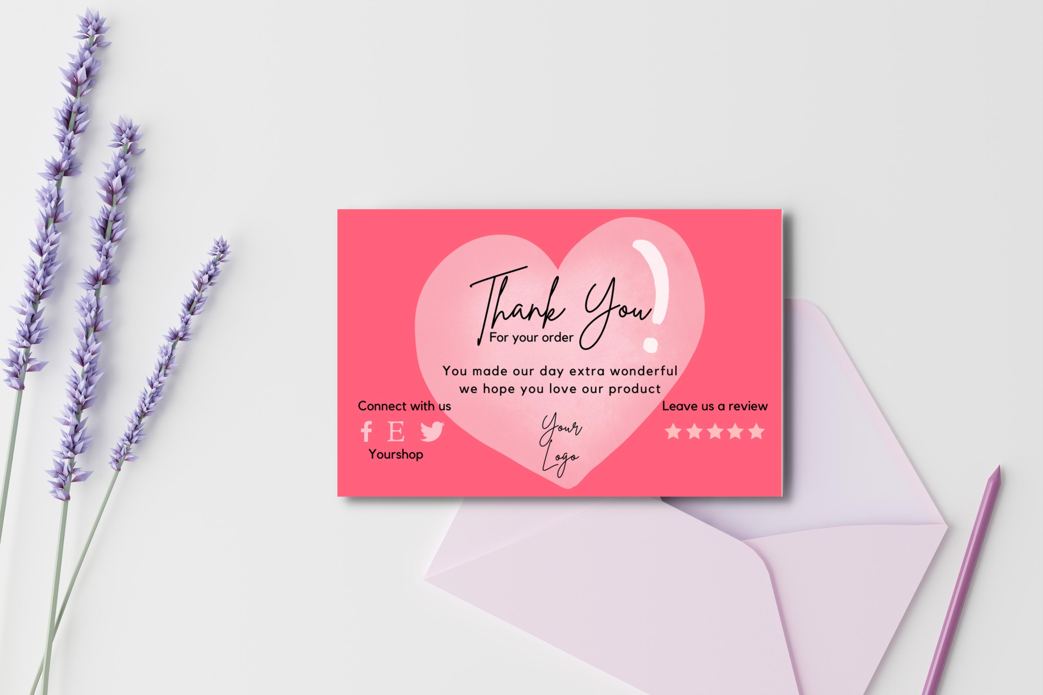 Canva Thank You Card Template 42