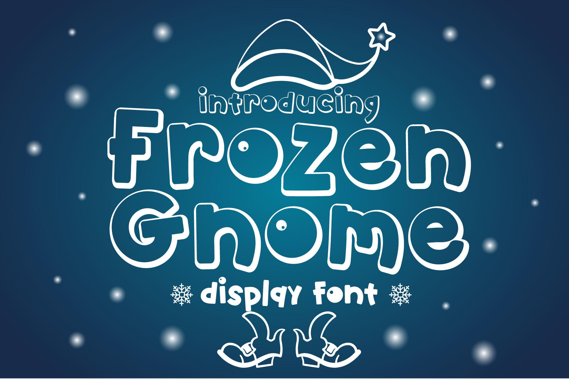 Frozen Gnome Font